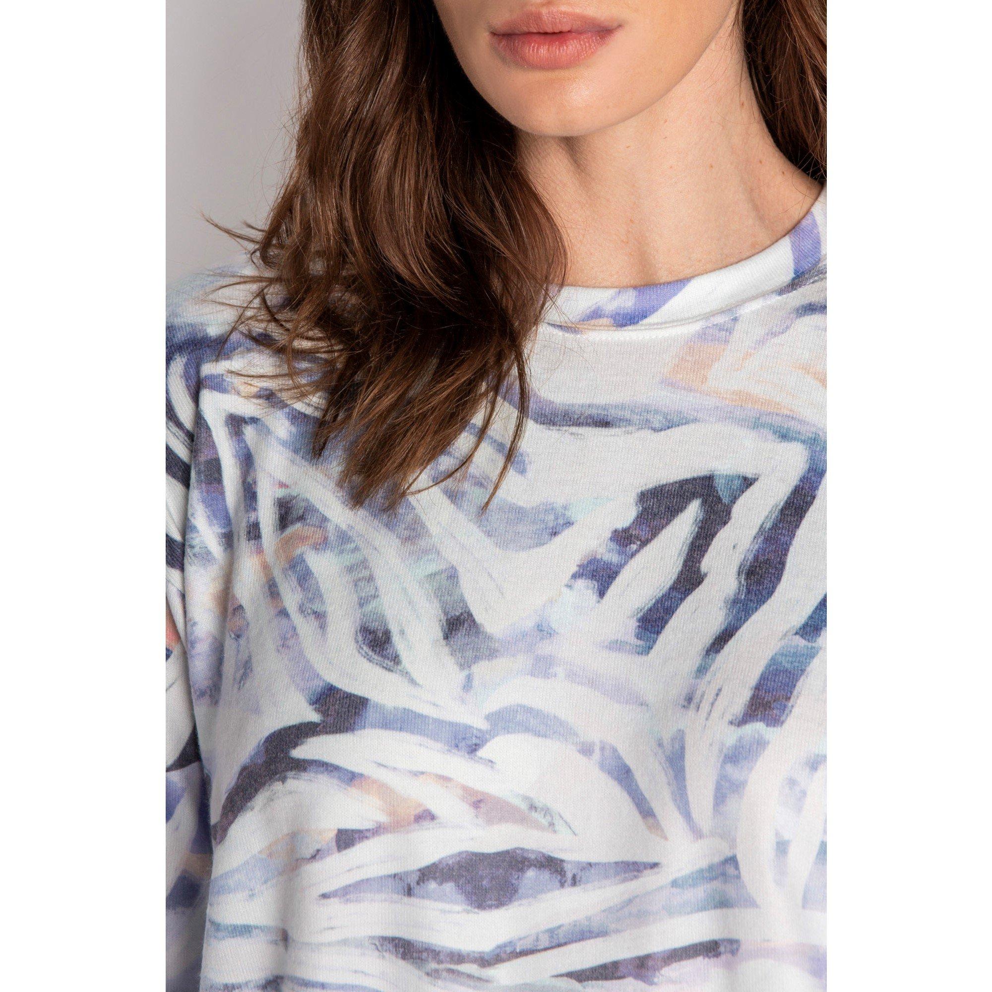 Blaugrau - PJ Salvage - Salvage Peachy Party Pyjama Long Sleeve Top - 3