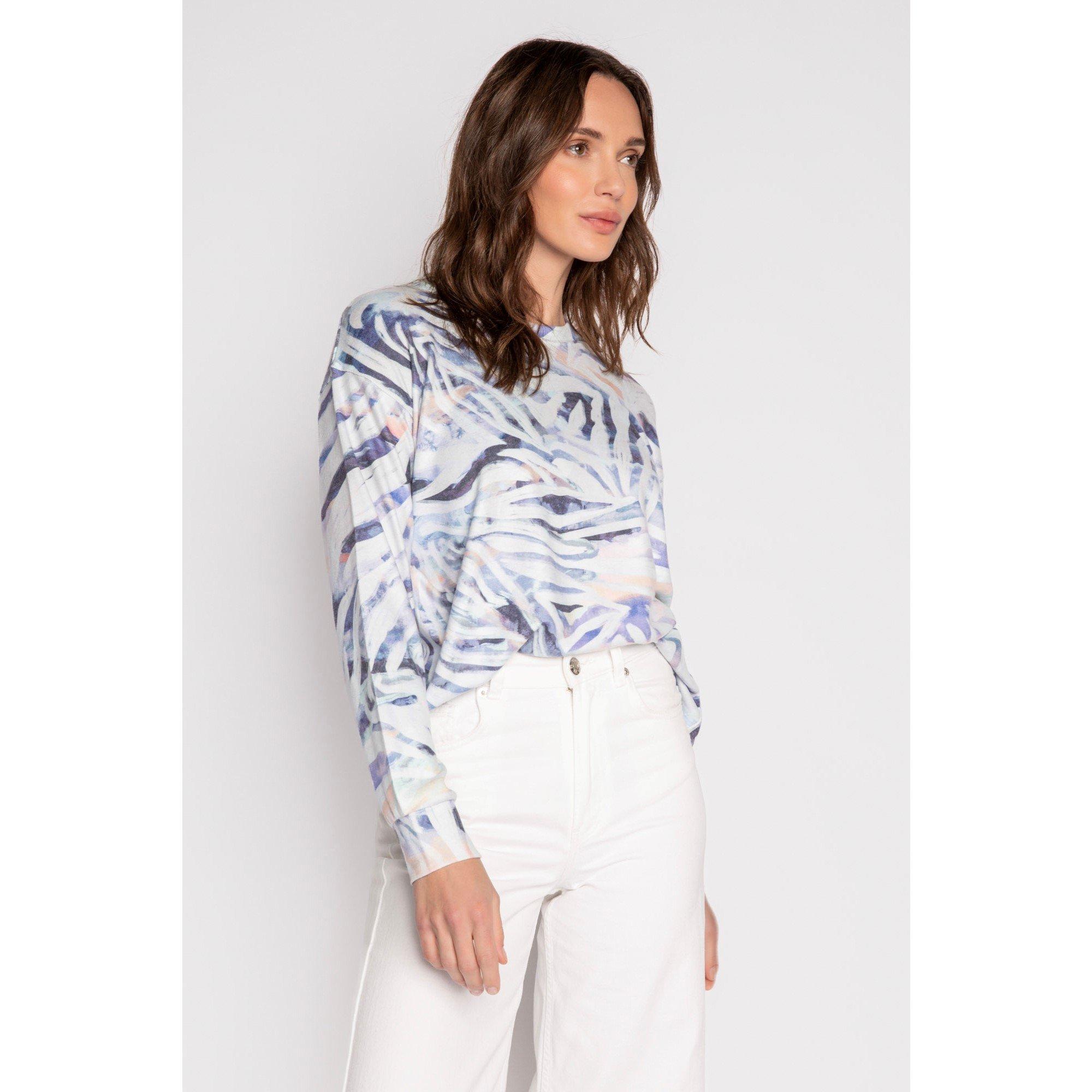 Blaugrau - PJ Salvage - Salvage Peachy Party Pyjama Long Sleeve Top - 4