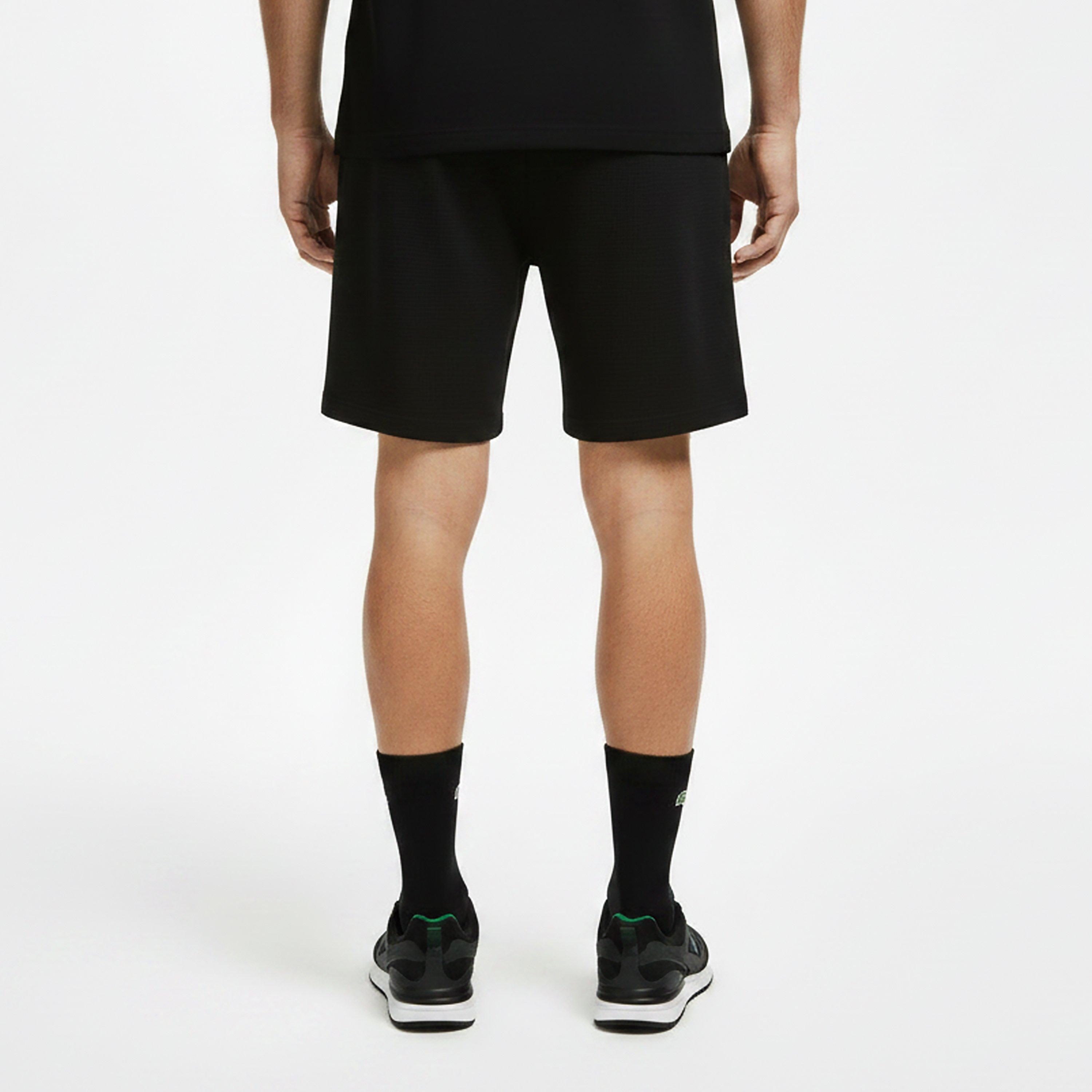 Black 031 - Lacoste - Men's Waffle Pyjama Shorts - 4