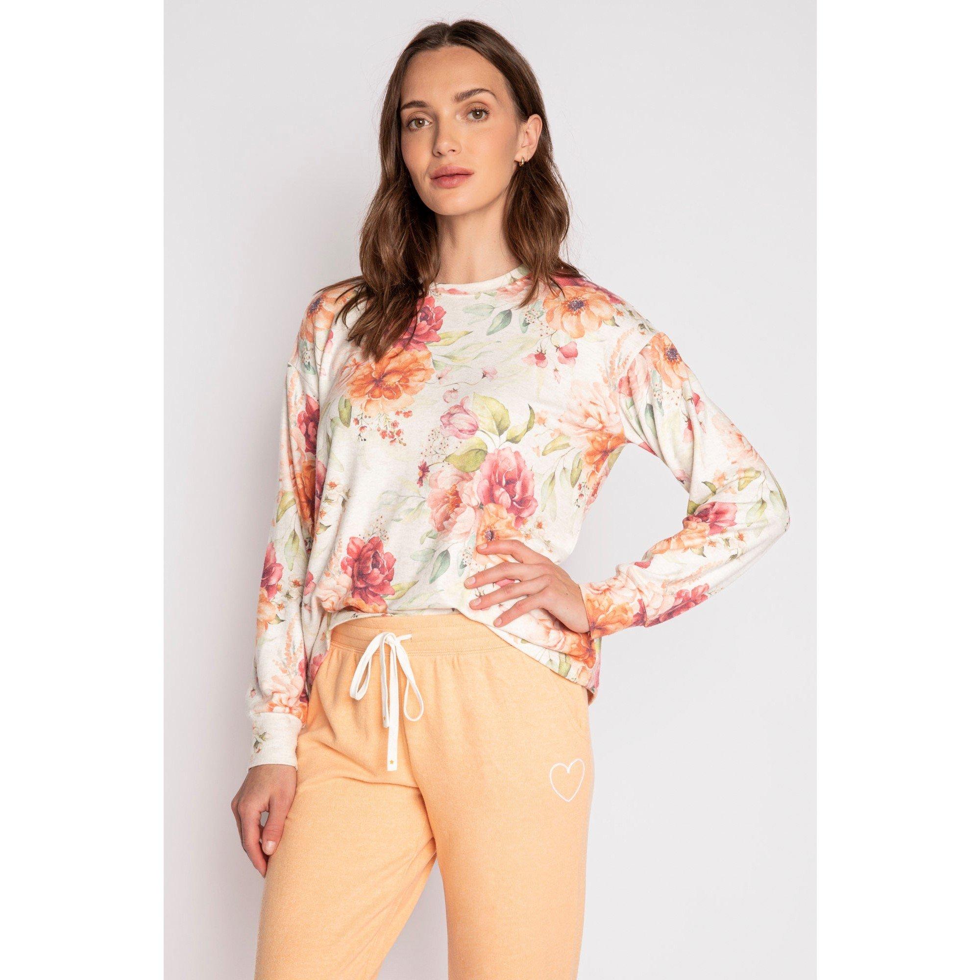 Beige - PJ Salvage - Pyjama Long-Sleeve Top - 2