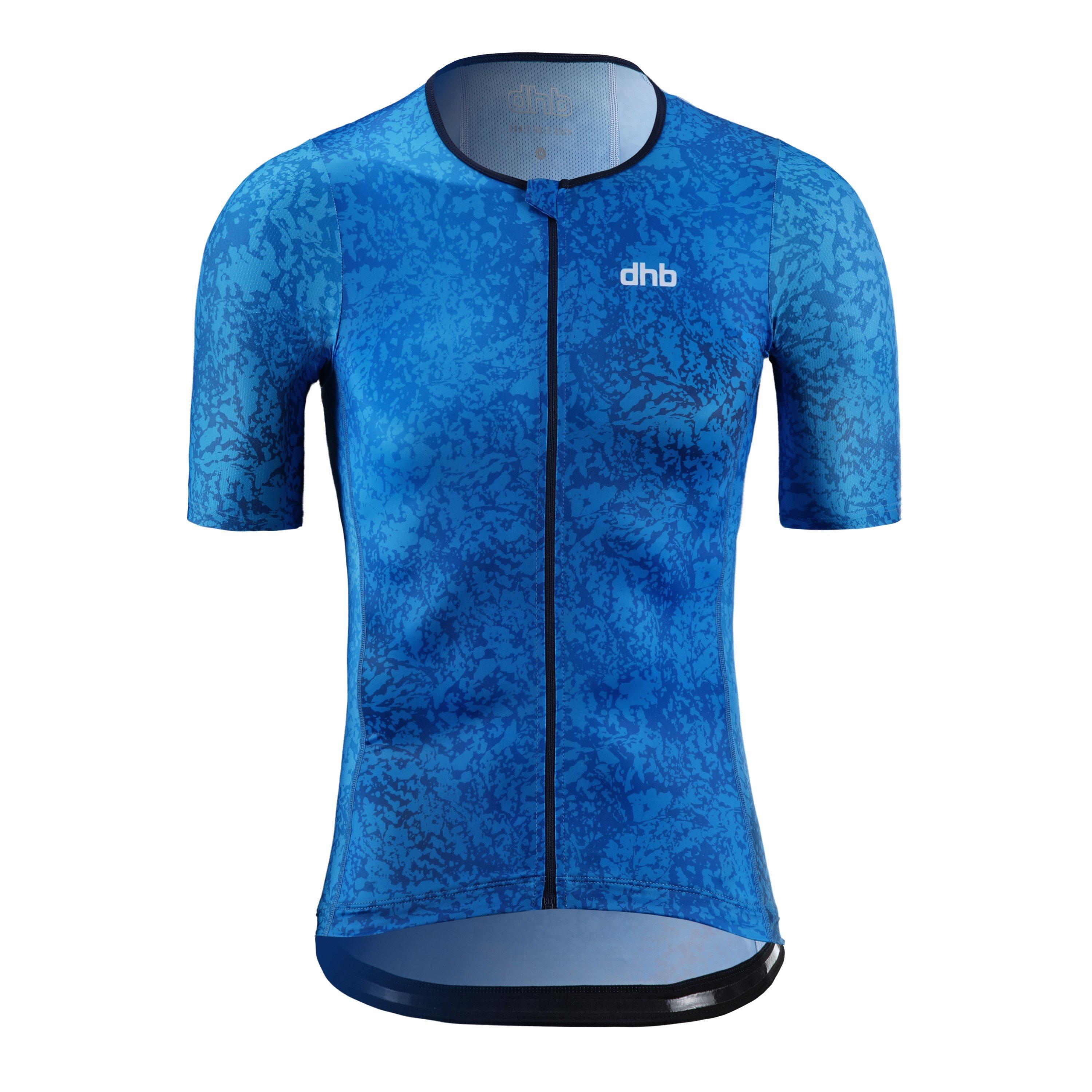 Dhb Men's Hydron Short Sleeve Tri Top - Bluing - Medium