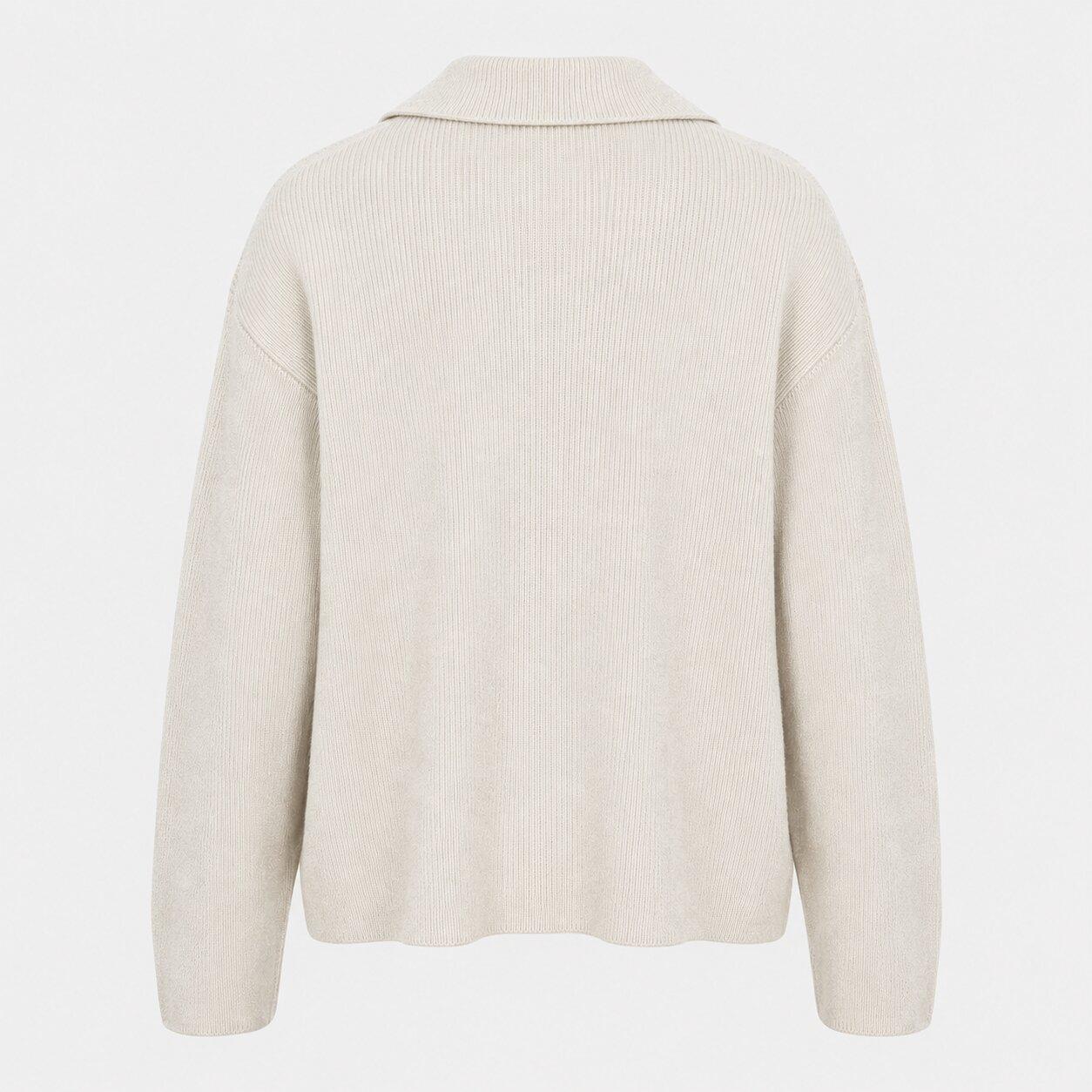 Canoli Cream - I Saw It First - Polo Knitted Jumper - 2