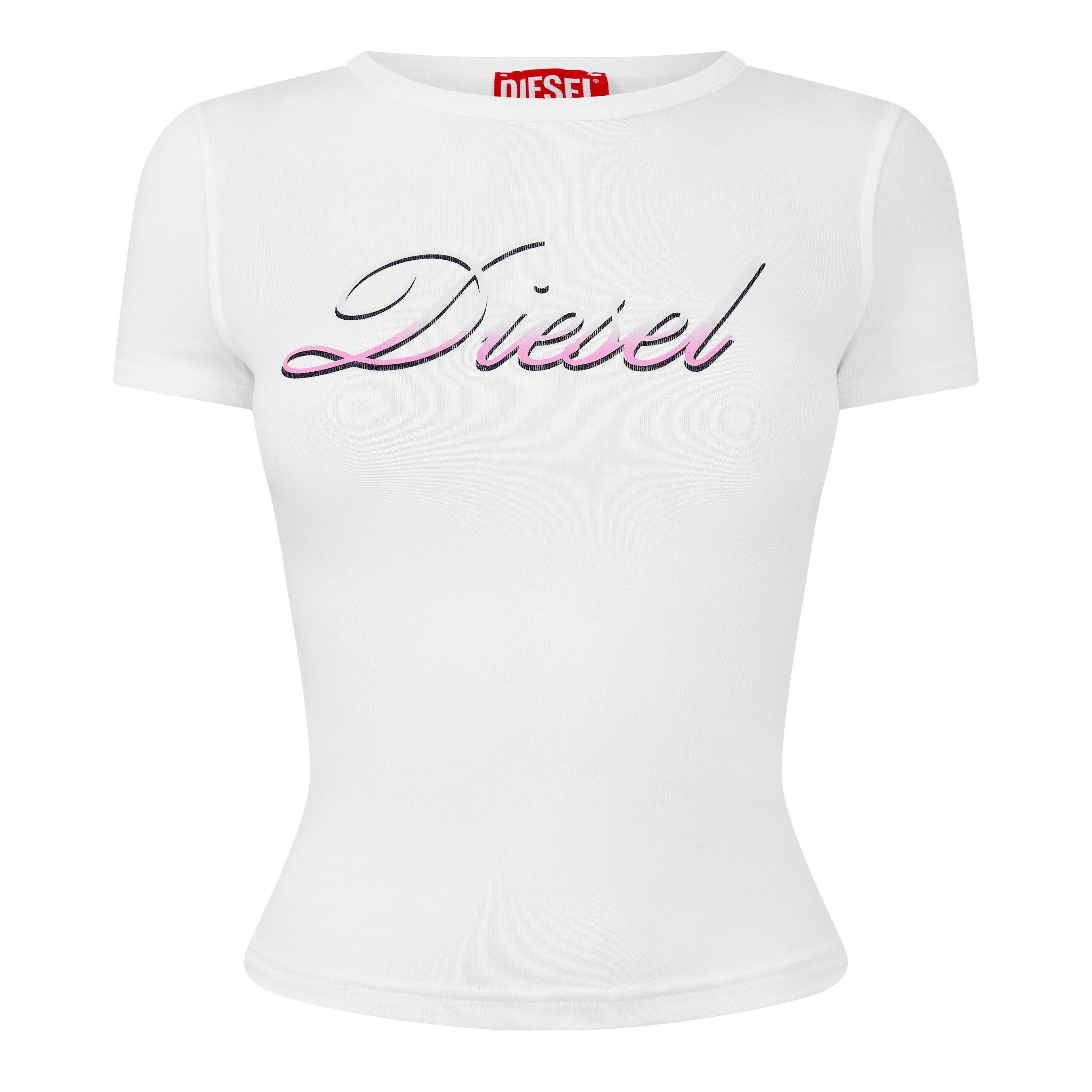 Diesel Women's Baby Tee - White - 10