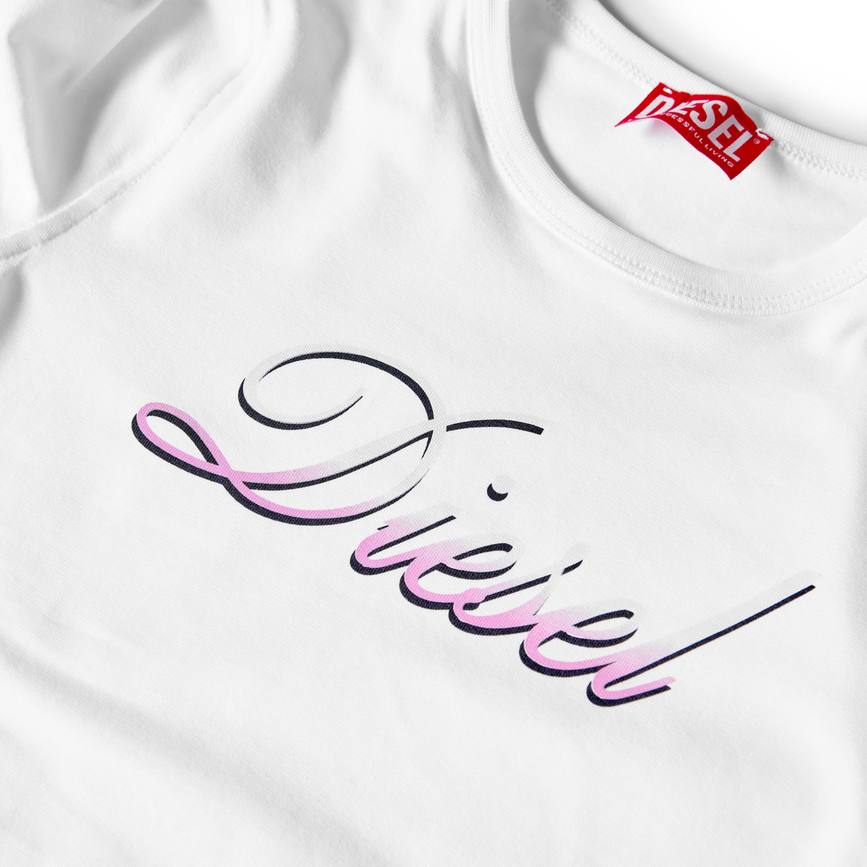WHITE - Diesel - Women's Baby Tee - 3