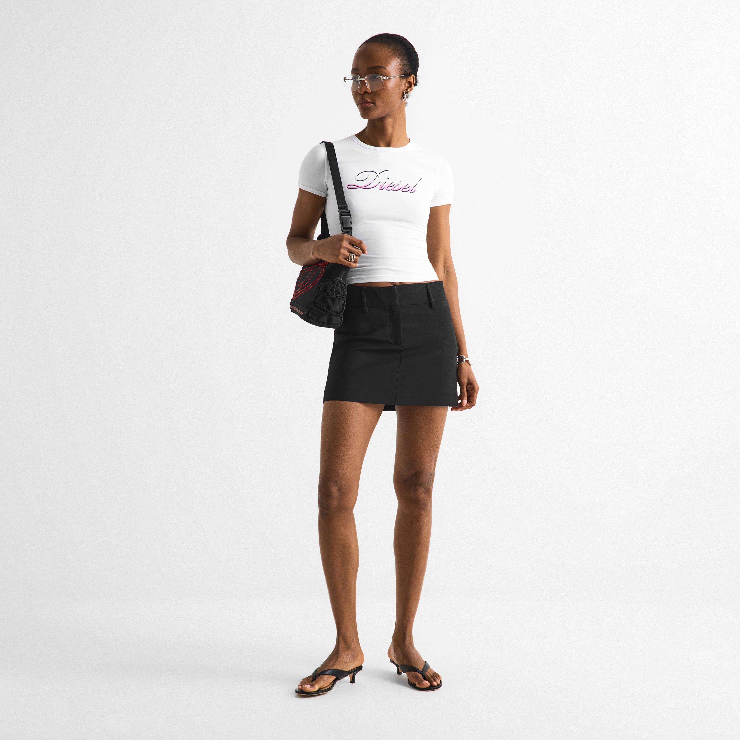 WHITE - Diesel - Women's Baby Tee - 6