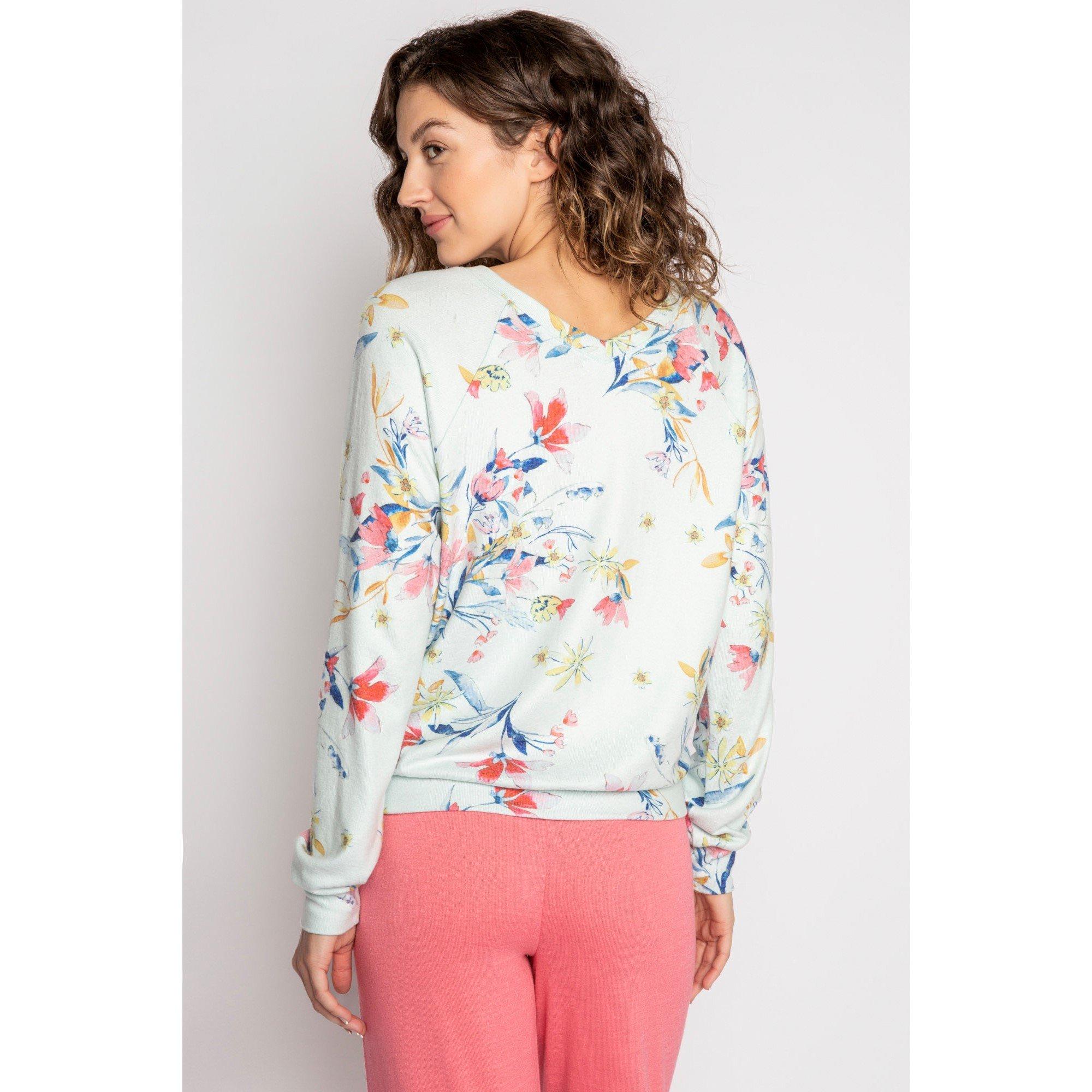 Lantikblau - PJ Salvage - Salv Budding Bouquet Shirt - 2