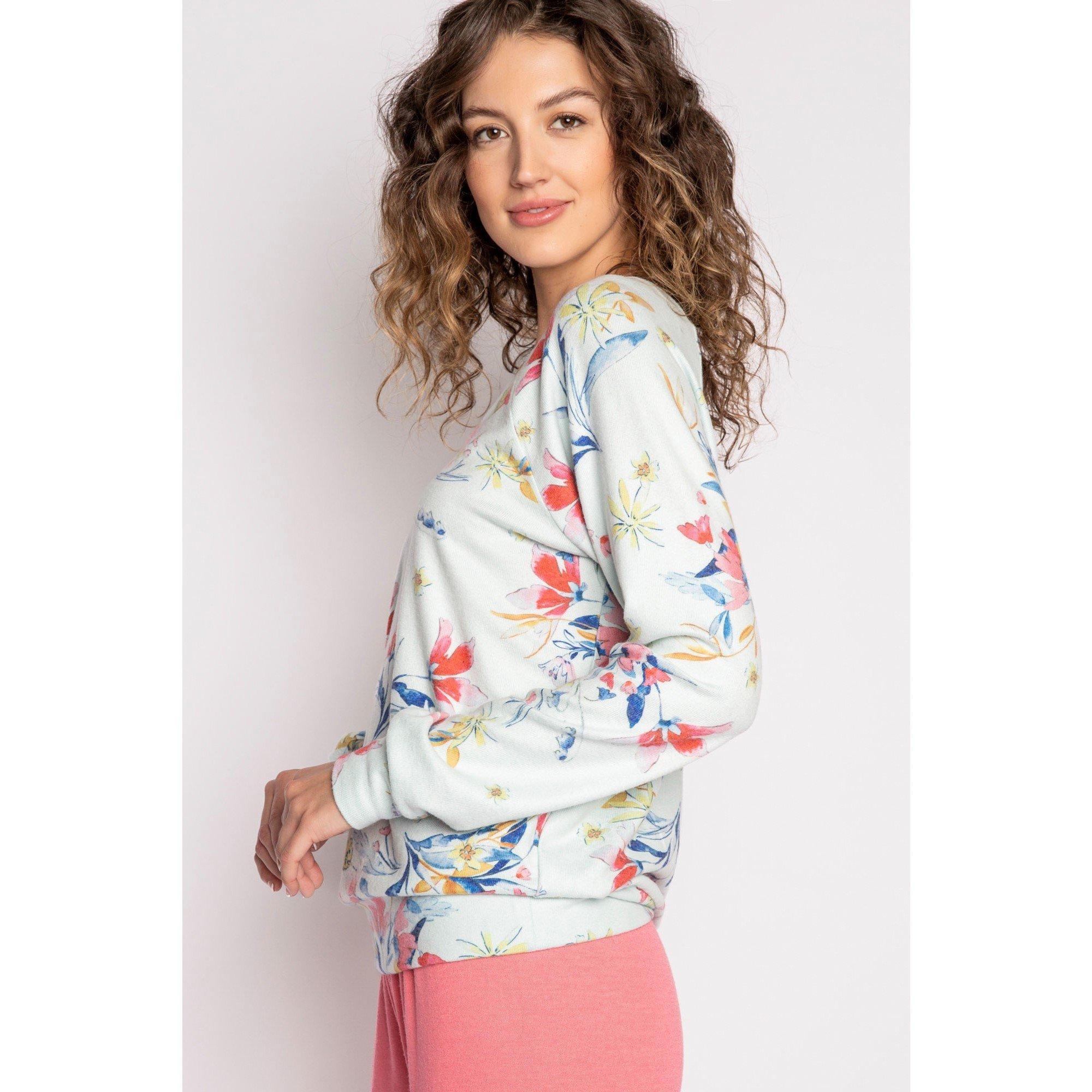 Lantikblau - PJ Salvage - Salv Budding Bouquet Shirt - 5