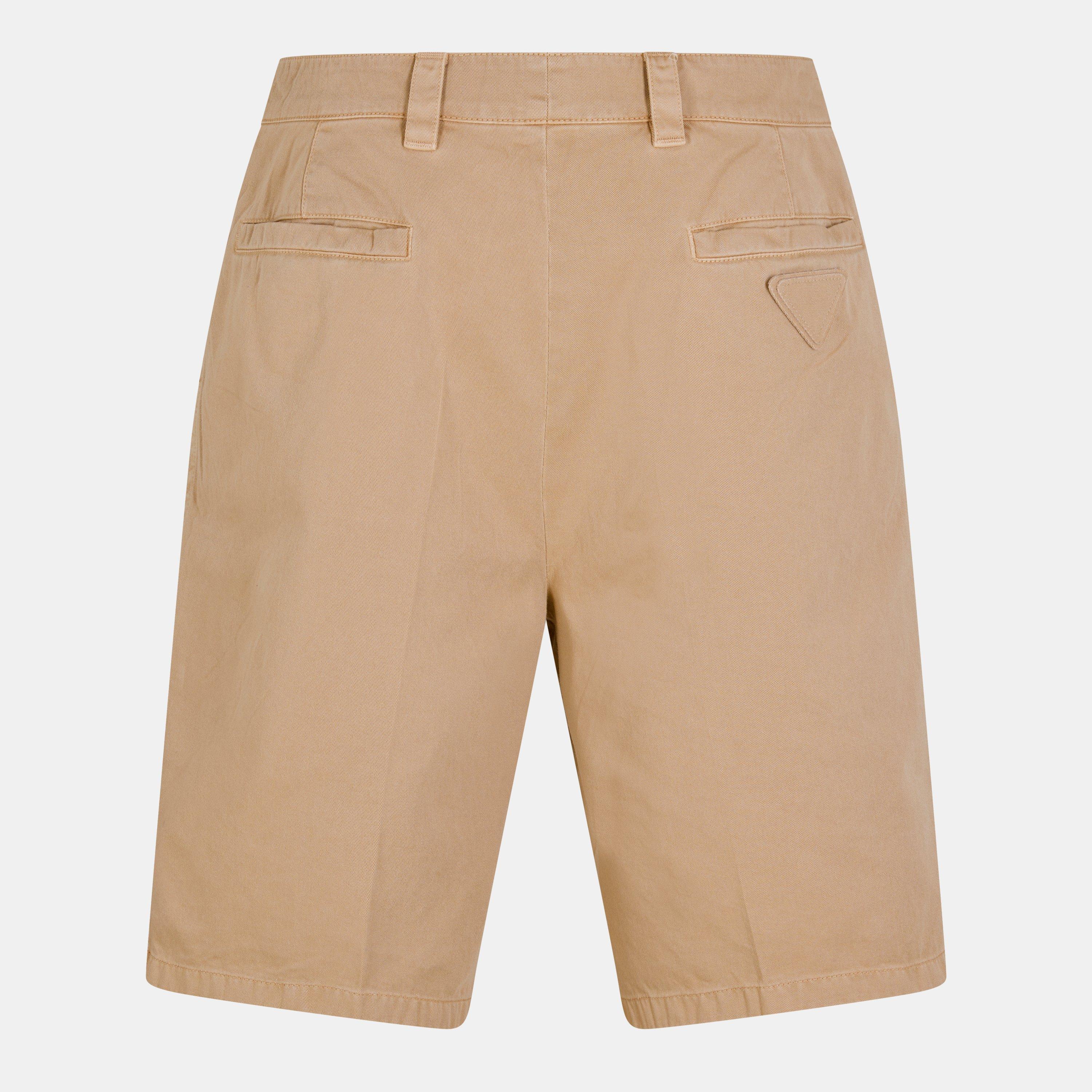 Beige - Prada - Men's Bermuda Chino Shorts - 2