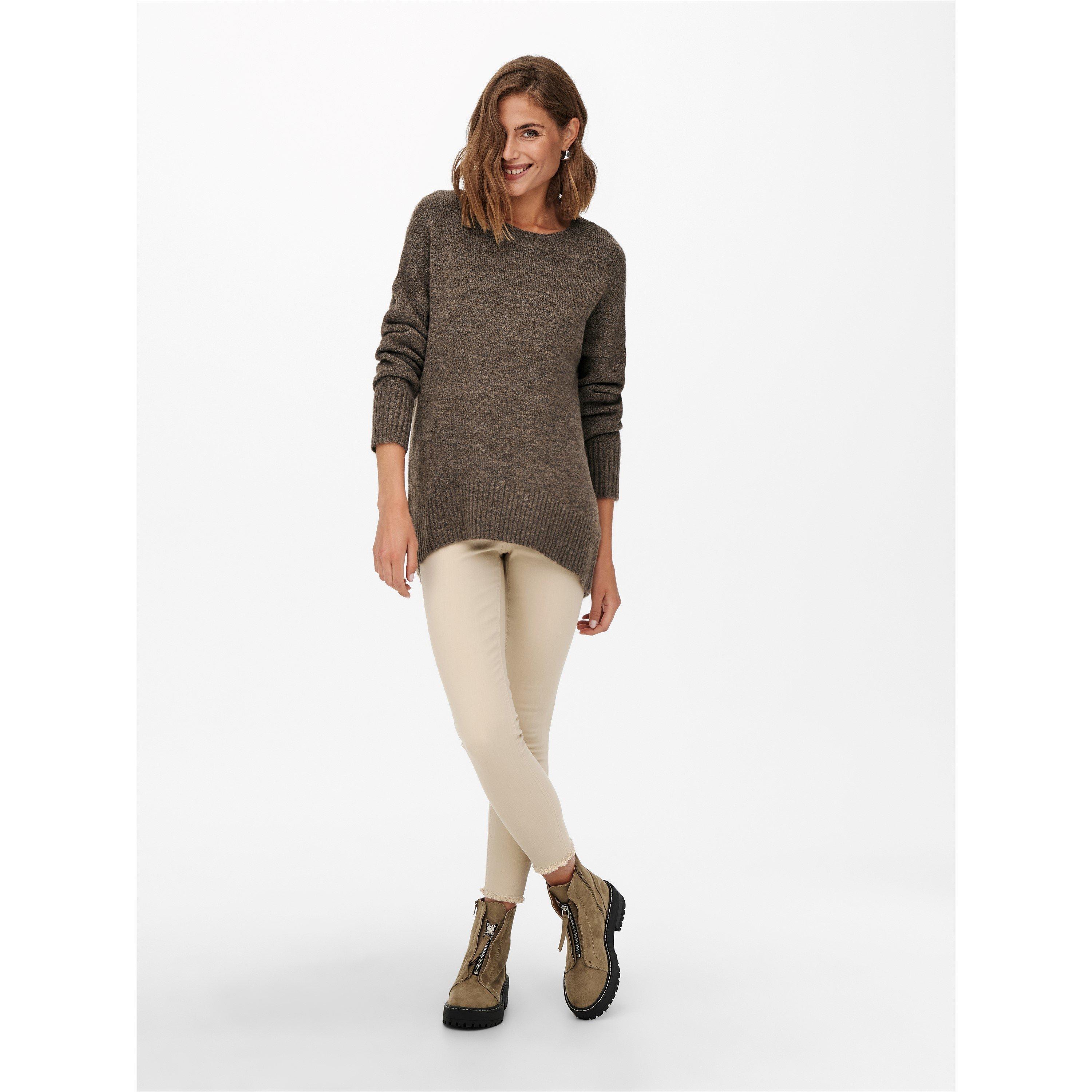 Majoor Brown - Only - Crew Neck Jumper - 1