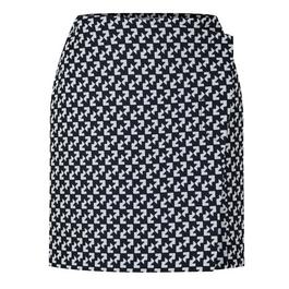 Off White Women's Abstract Wrap Skirt
