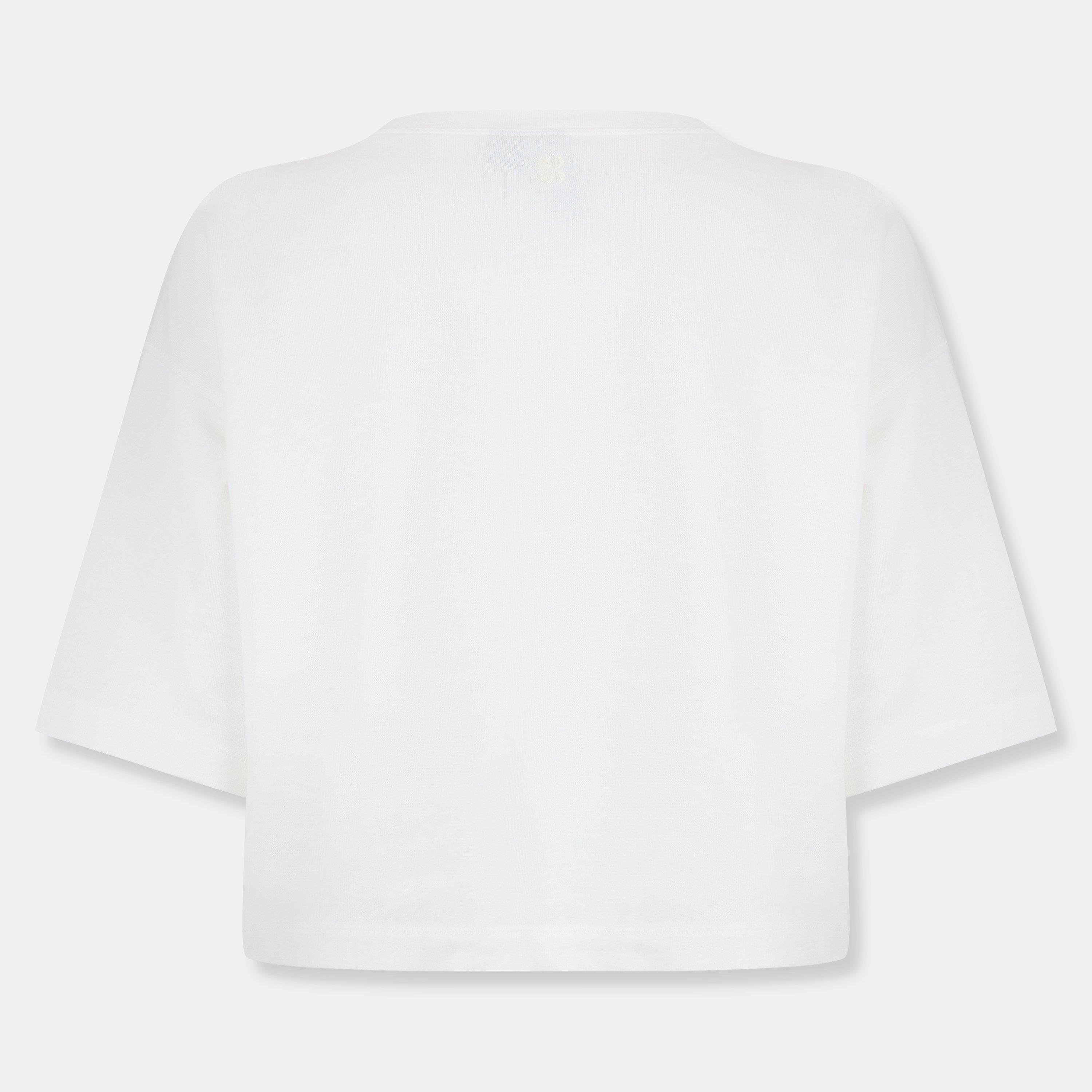 lily white - Sweaty Betty - Women's Cropped Sweatshirt - 2