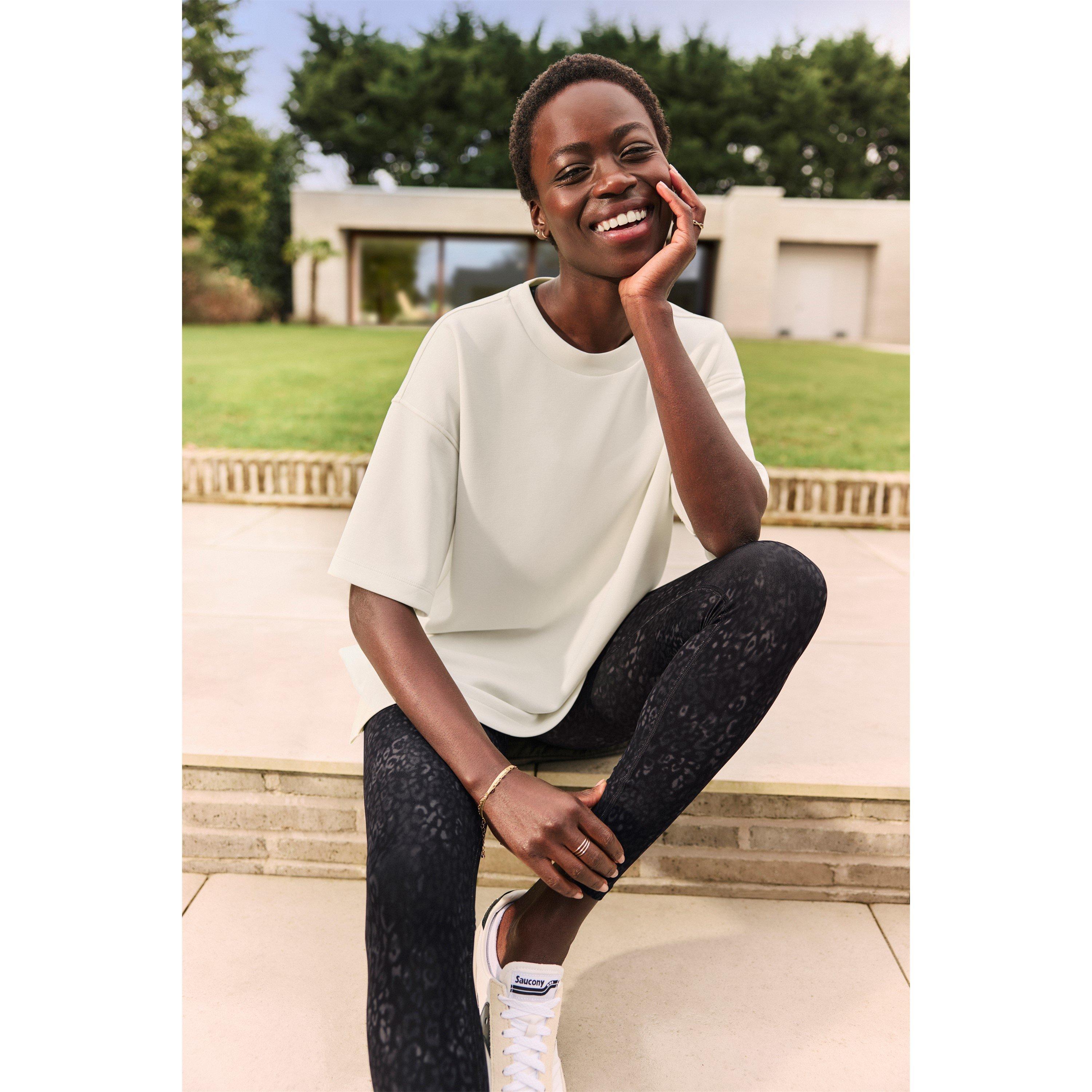 lily white - Sweaty Betty - Women's Cropped Sweatshirt - 3