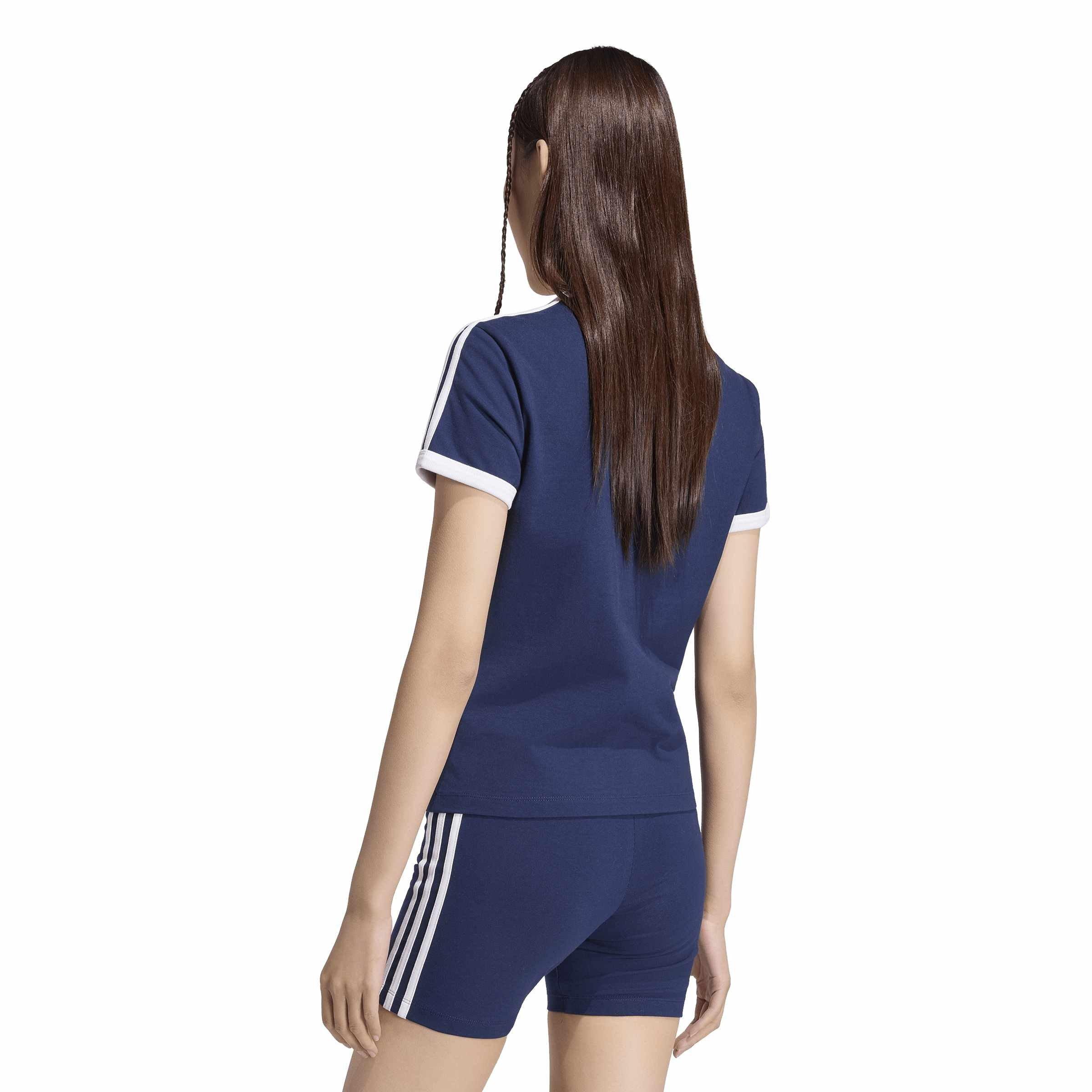 Nindig/White - adidas Originals - Adi OG 3S Slim Tee Ld64 - 3
