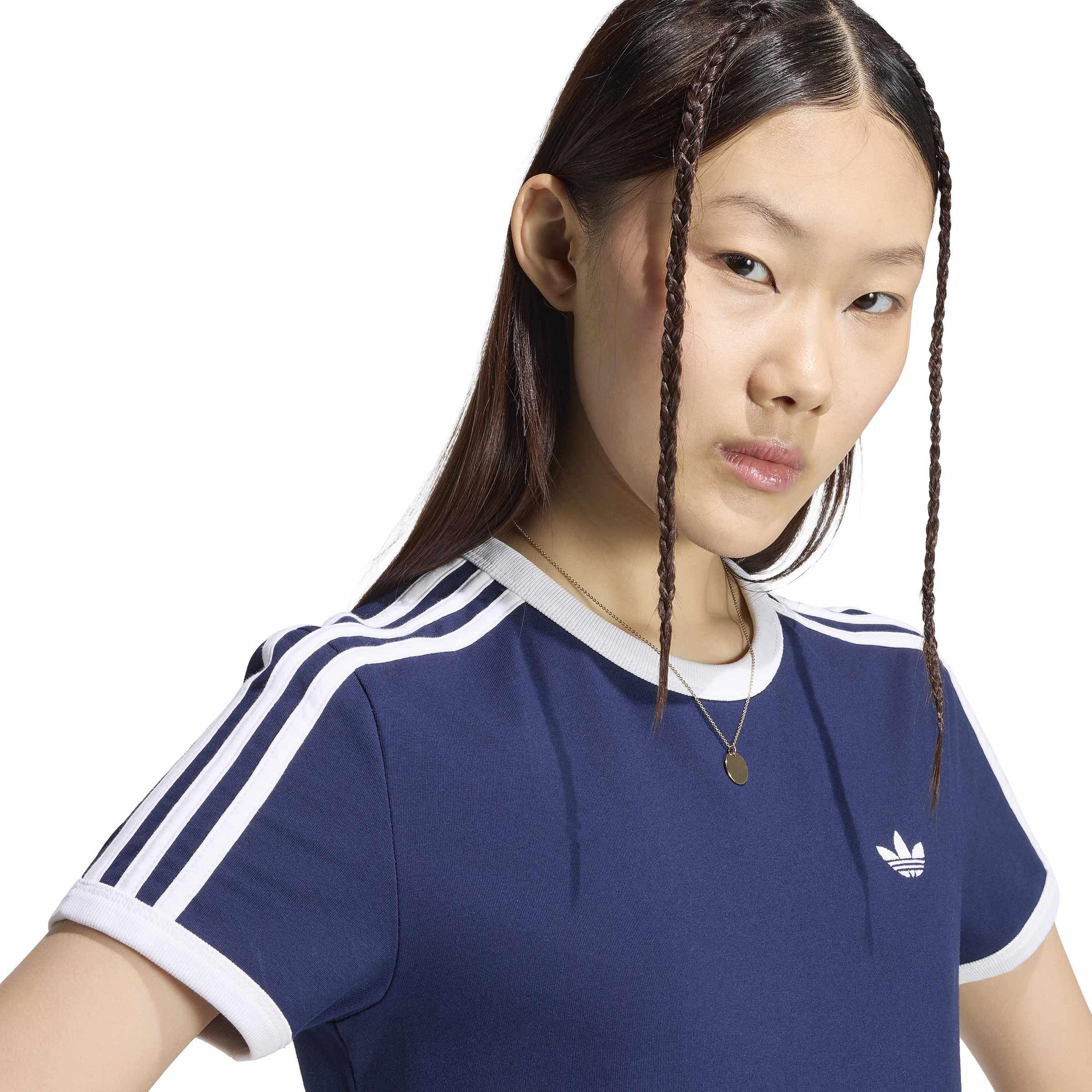 Nindig/White - adidas Originals - Adi OG 3S Slim Tee Ld64 - 4