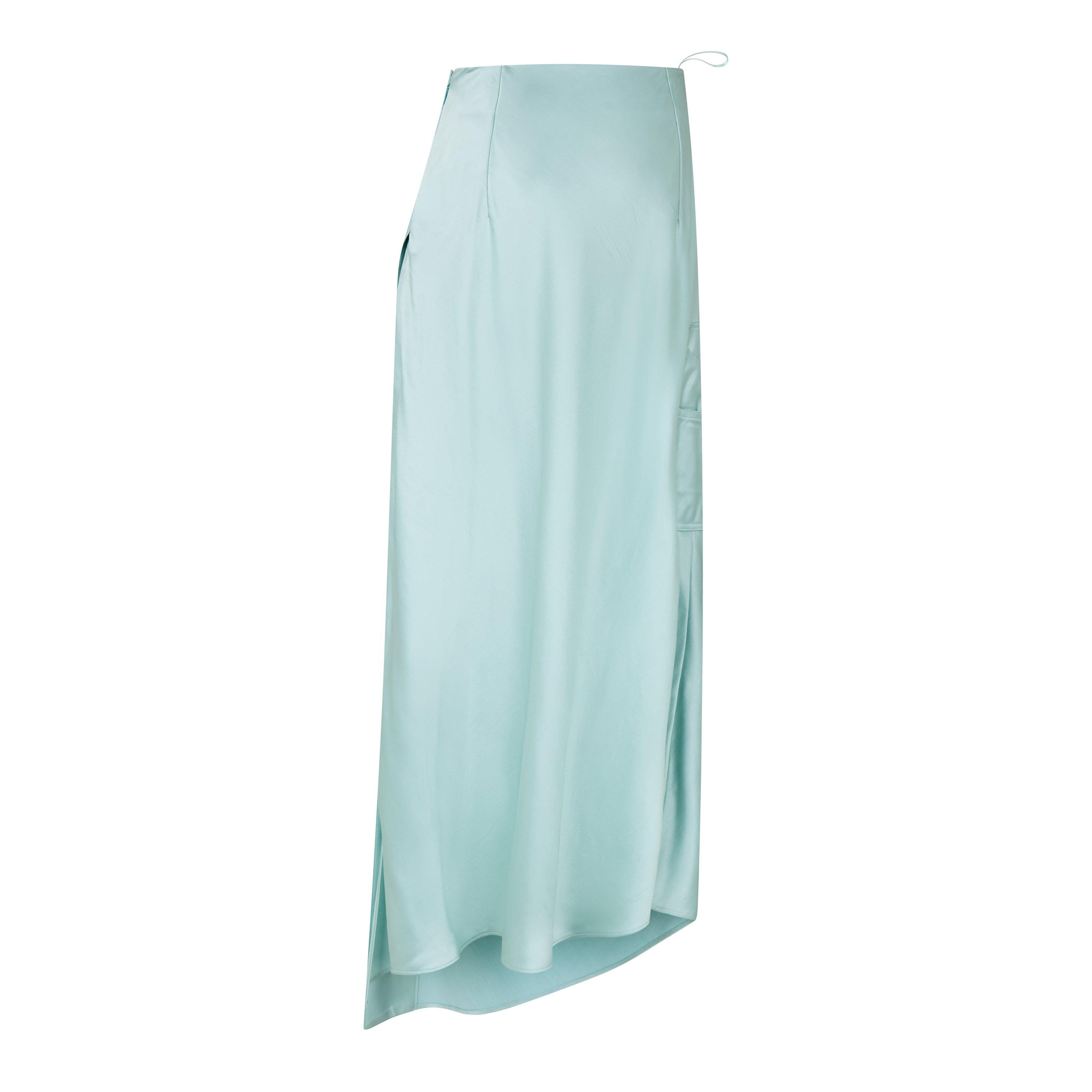 Azul Claro - Off White - Women's A-Line Skirt - 2