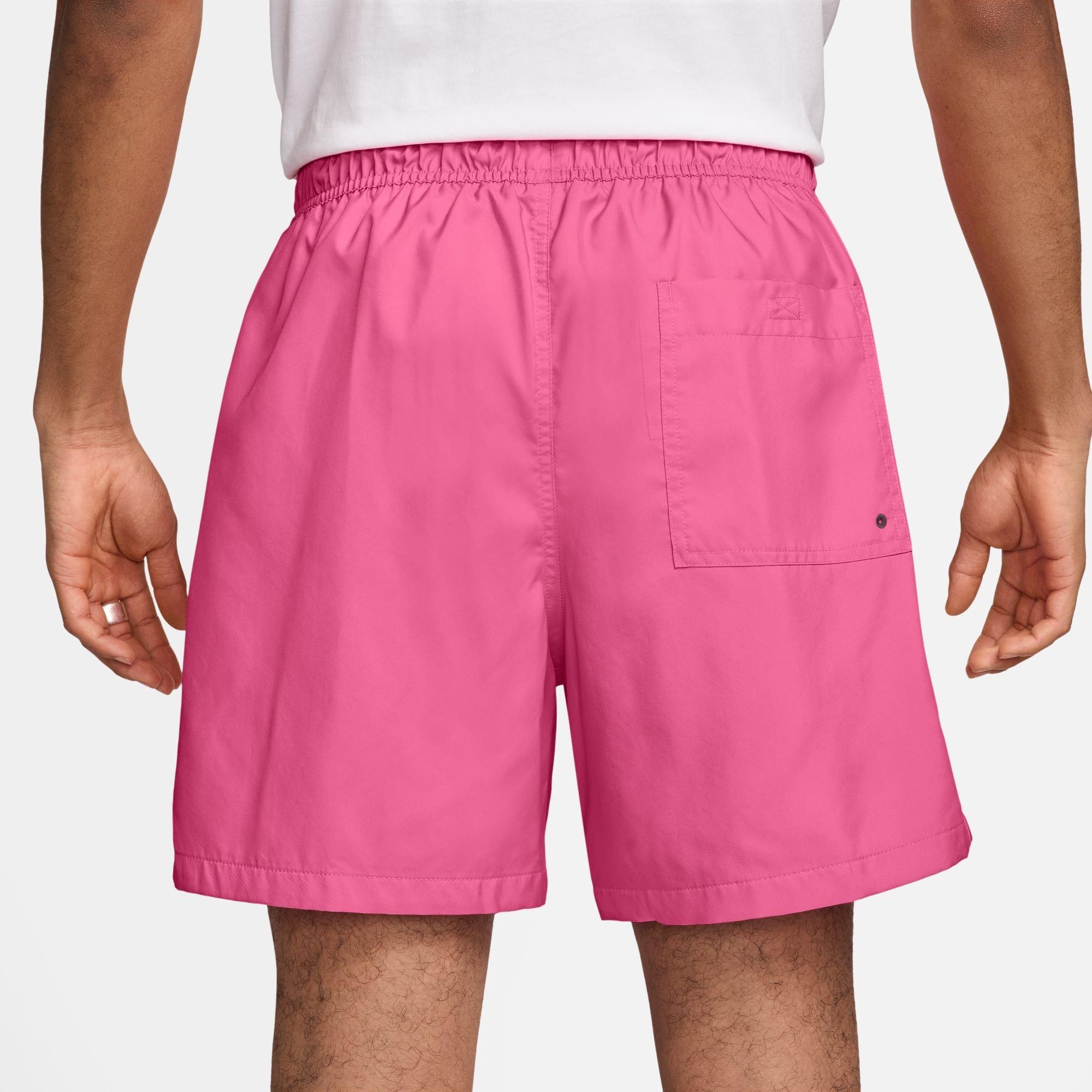 Pinksicle/Bijela - Nike - Men's Club Flow Woven Tracksuit Shorts - 2