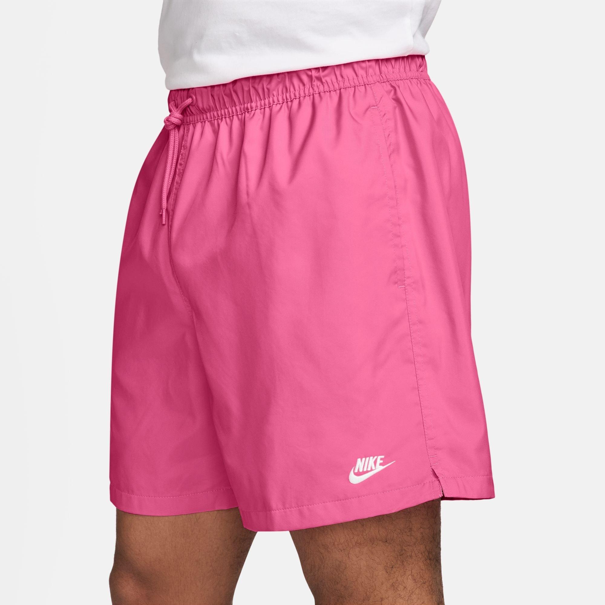 Pinksicle/Bijela - Nike - Men's Club Flow Woven Tracksuit Shorts - 3