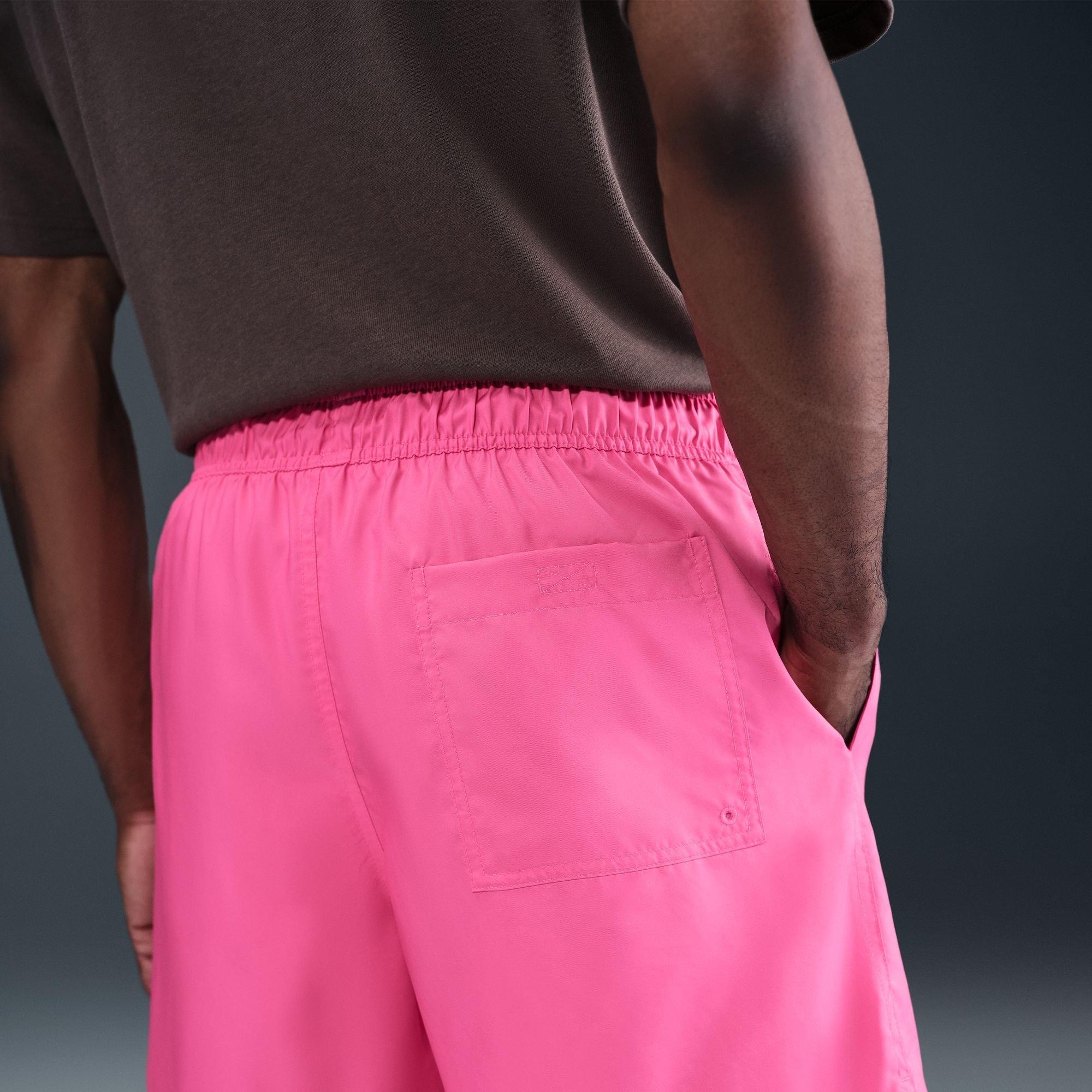 Pinksicle/Bijela - Nike - Men's Club Flow Woven Tracksuit Shorts - 6