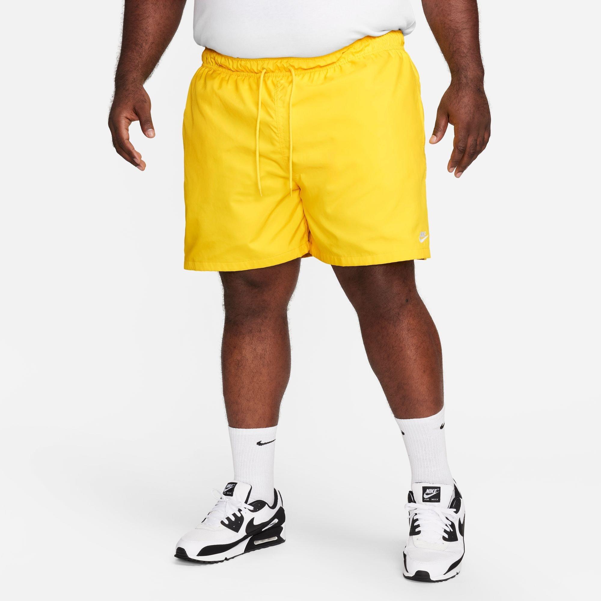 Lightening/Whit - Nike - Men's Club Flow Woven Tracksuit Shorts - 3