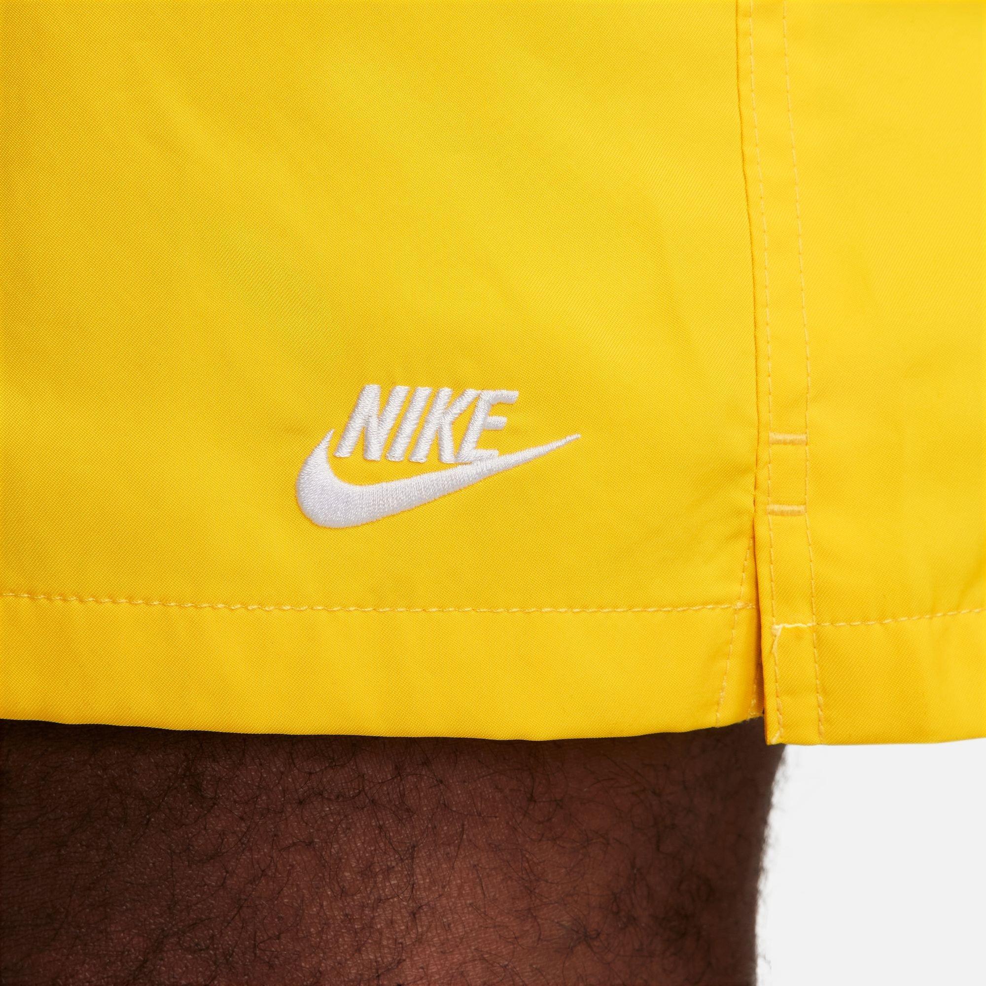 Lightening/Whit - Nike - Men's Club Flow Woven Tracksuit Shorts - 5