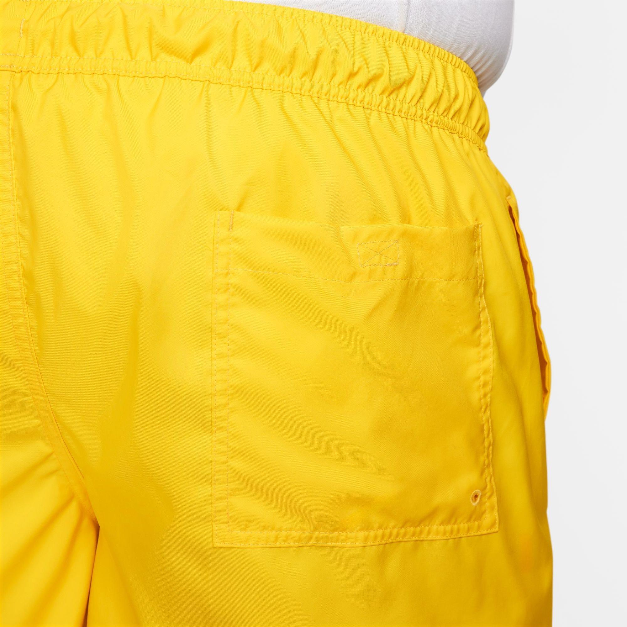 Lightening/Whit - Nike - Men's Club Flow Woven Tracksuit Shorts - 6