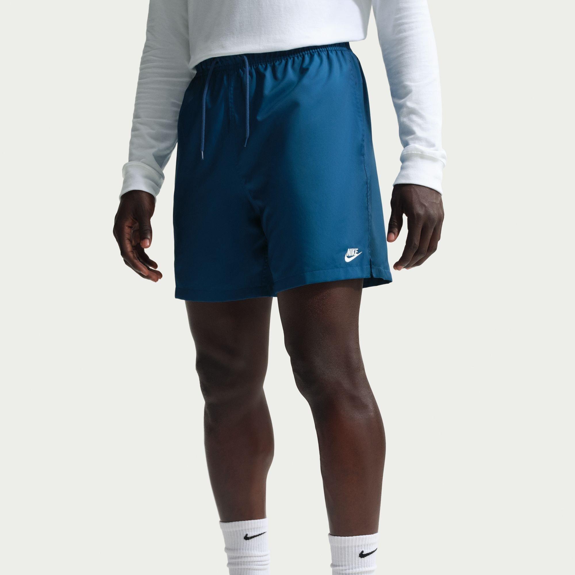 Nike Men's Club Flow Woven Tracksuit Shorts - Court Blue - 2XL