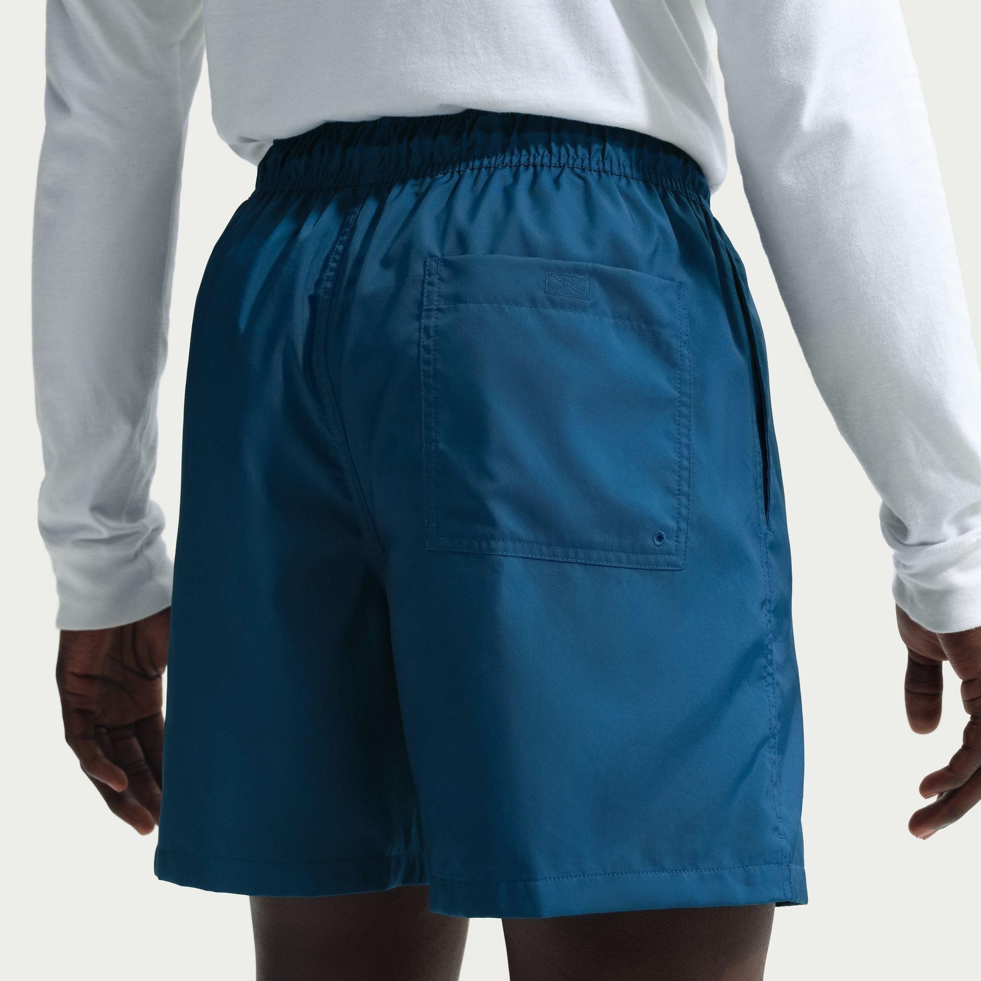 Court Blue - Nike - Men's Club Flow Woven Tracksuit Shorts - 2