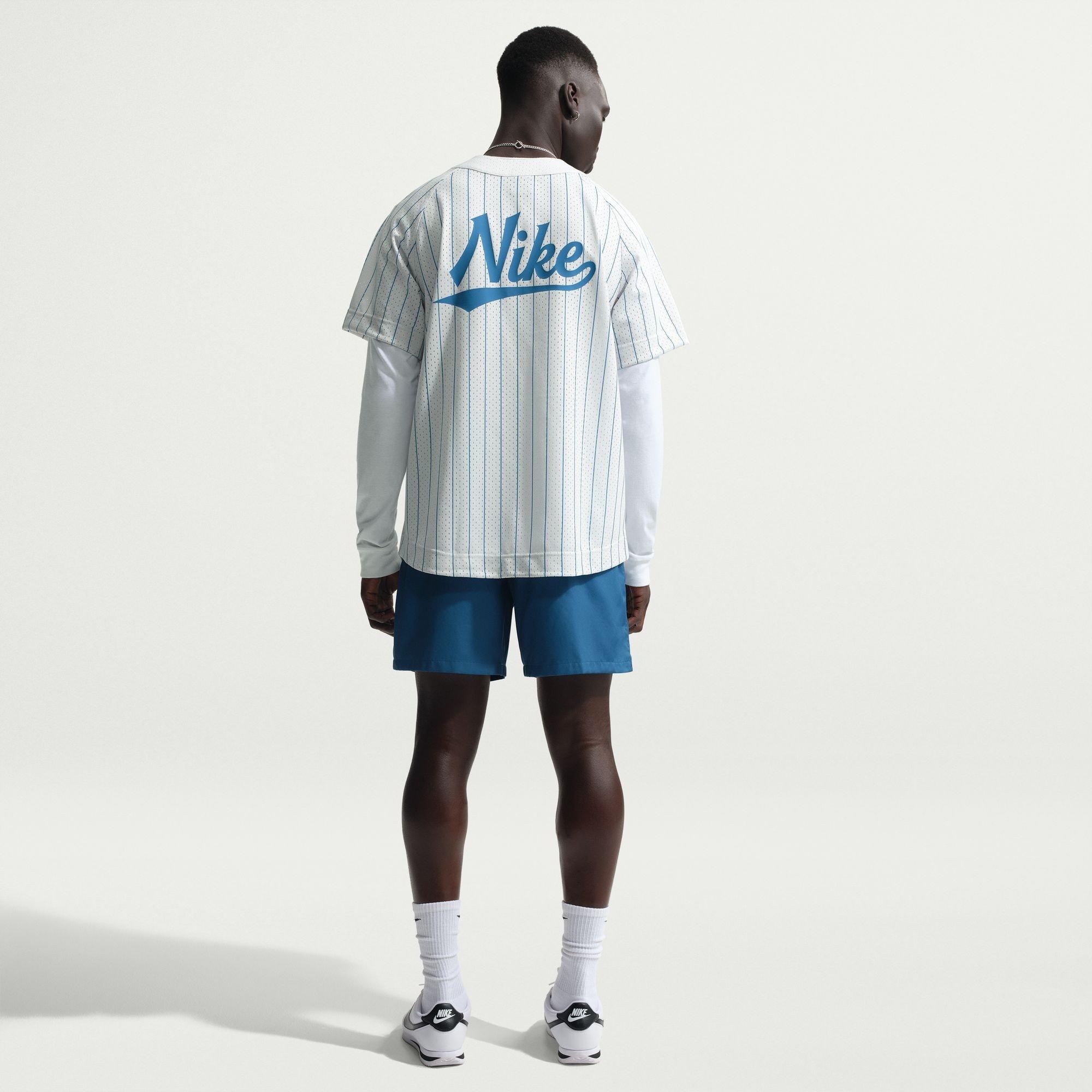 Court Blue - Nike - Men's Club Flow Woven Tracksuit Shorts - 5