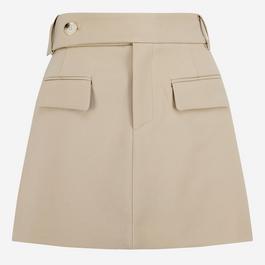 Odd Muse Belted Mini Skirt