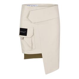 Off White Women's Cargo Skirt