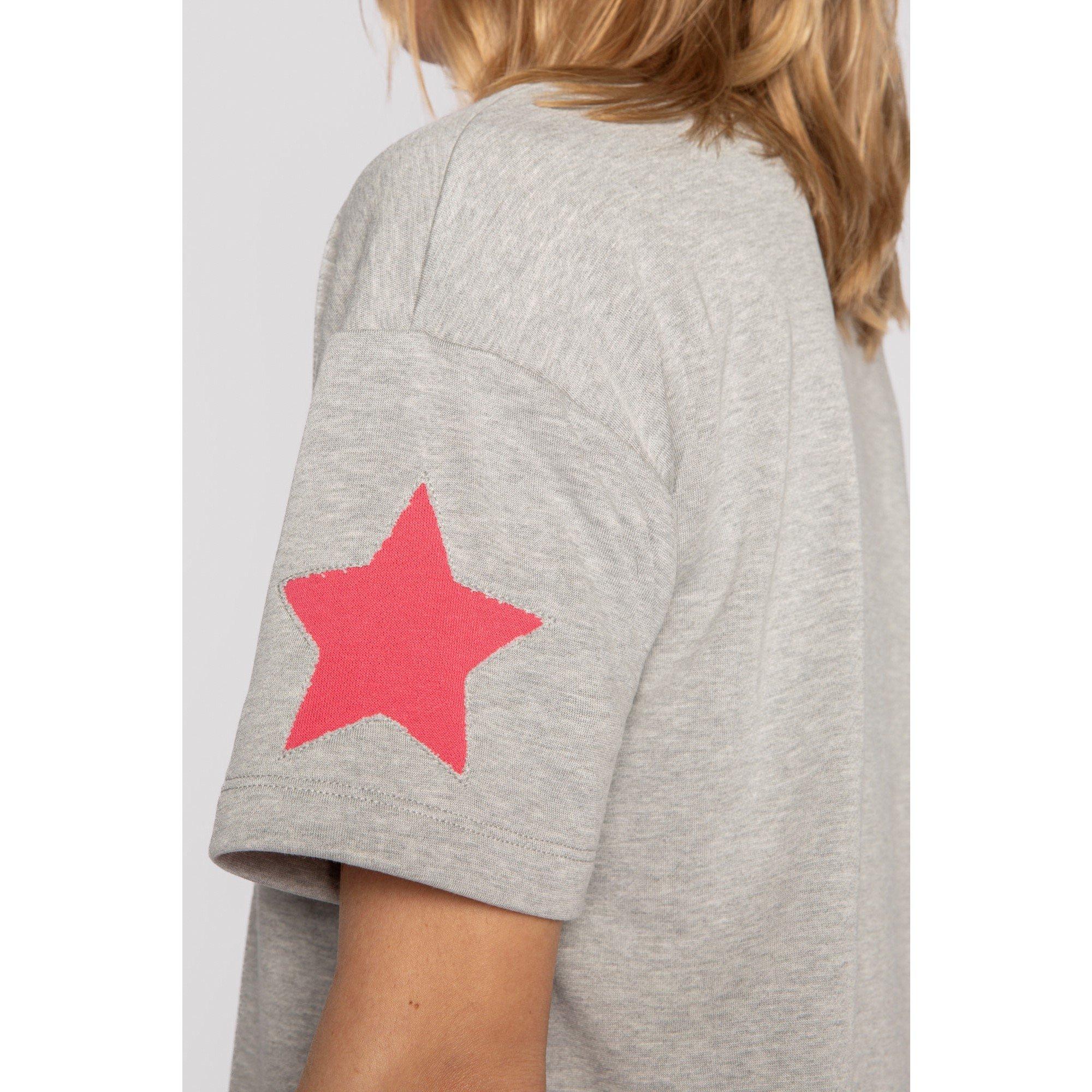 Grau-Mel. - PJ Salvage - Salvage Basics Star Shirt - 2