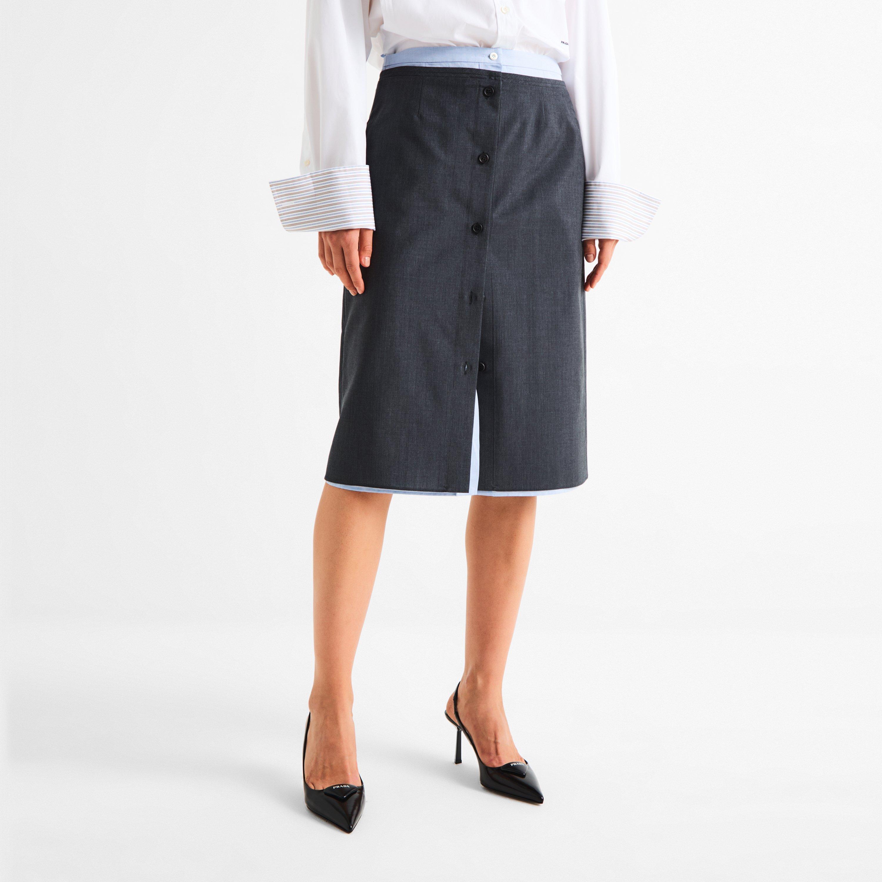 Ardesia - Prada - Prada Midi Skirt Ld64 - 3