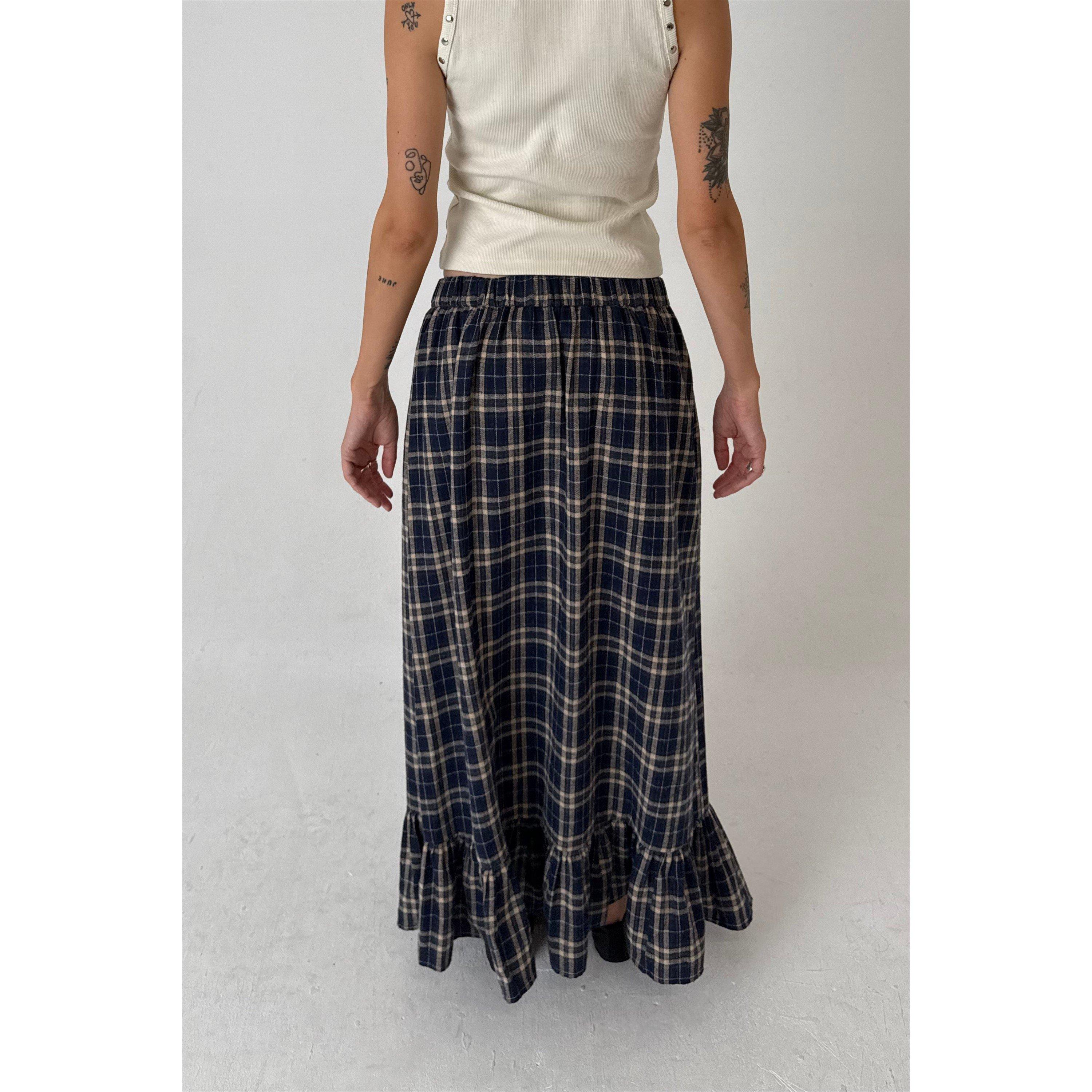 Blue - The Ragged Priest - Women's Maxi Skirt - 2