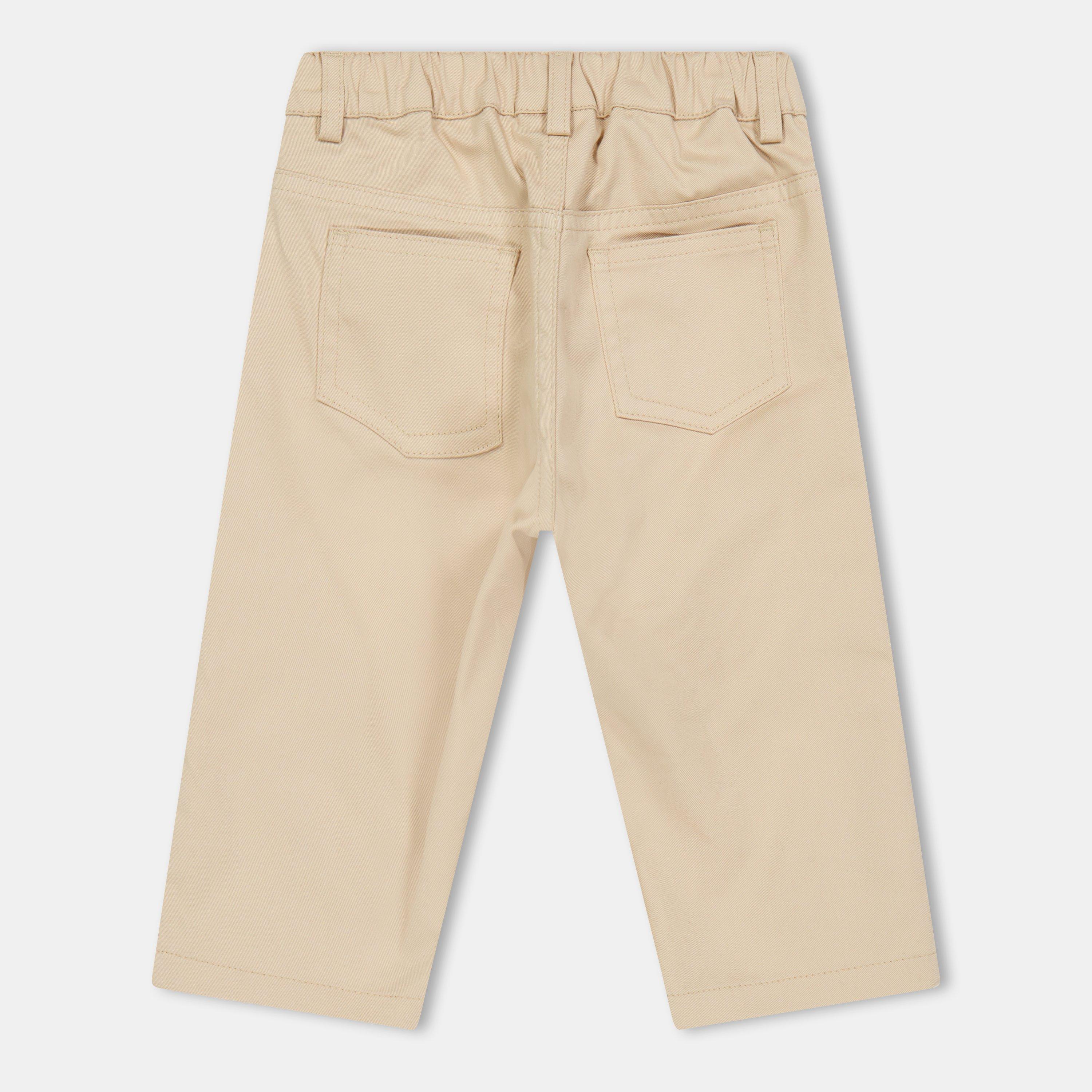 Beige F192N - Fendi - Unisex Kids' Chinos - 2