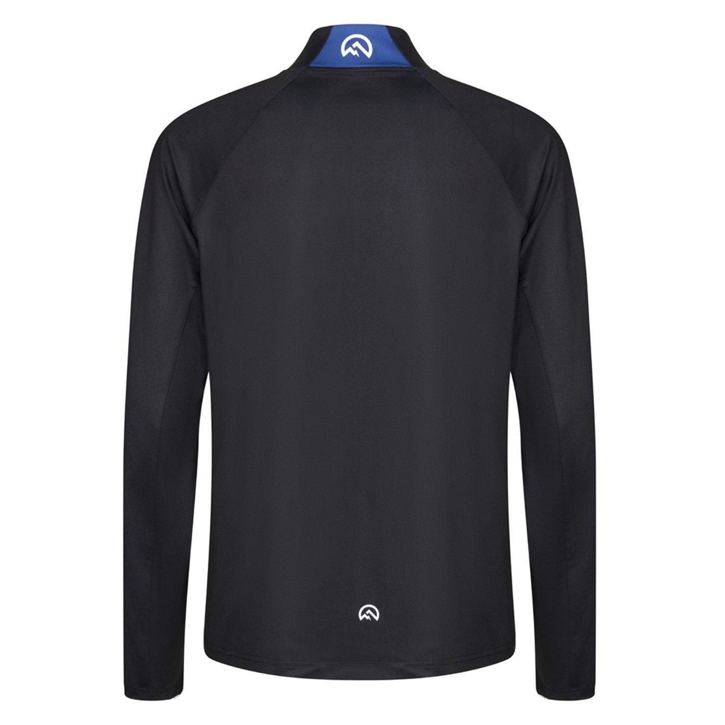 Zwart/Kobalt - Flux Active - Gradient quarter Zip Mens - 2