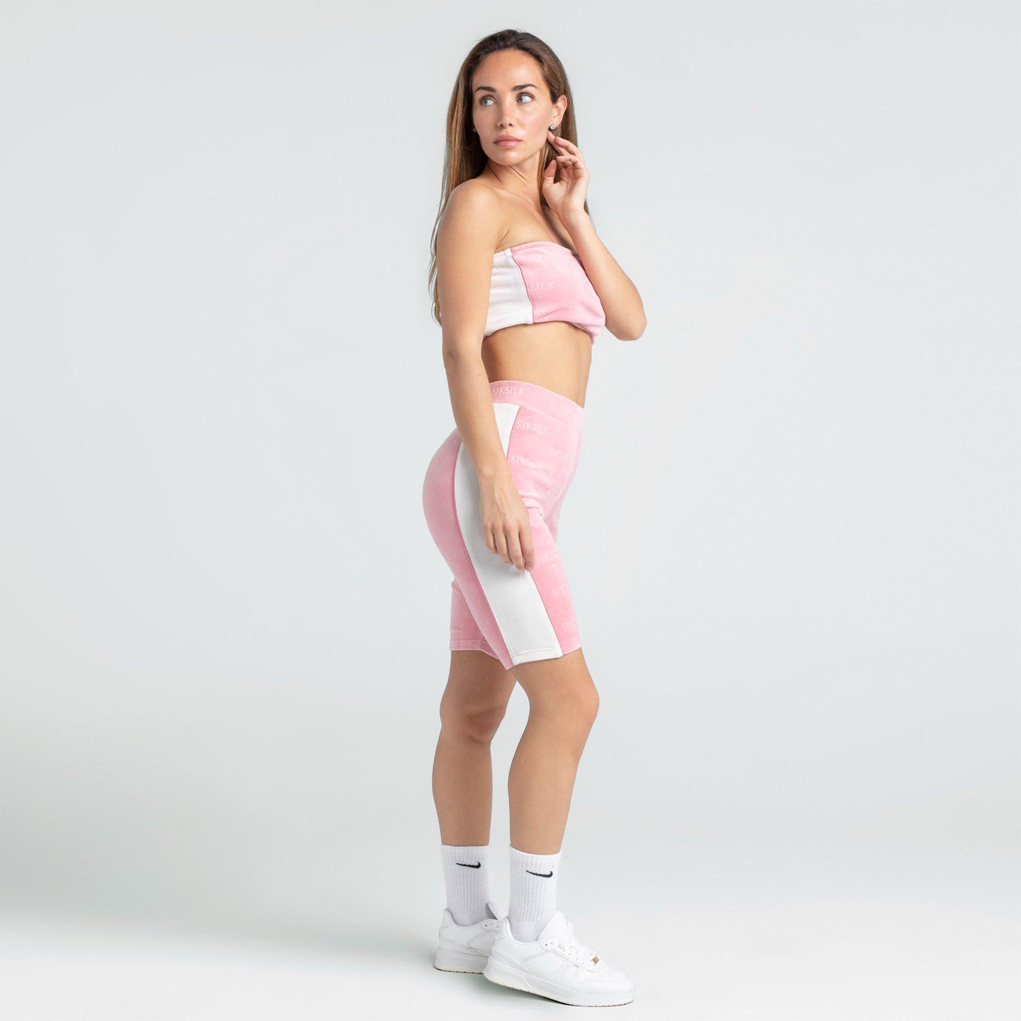 Lyserød - SikSilk - Bandeau Top - 4