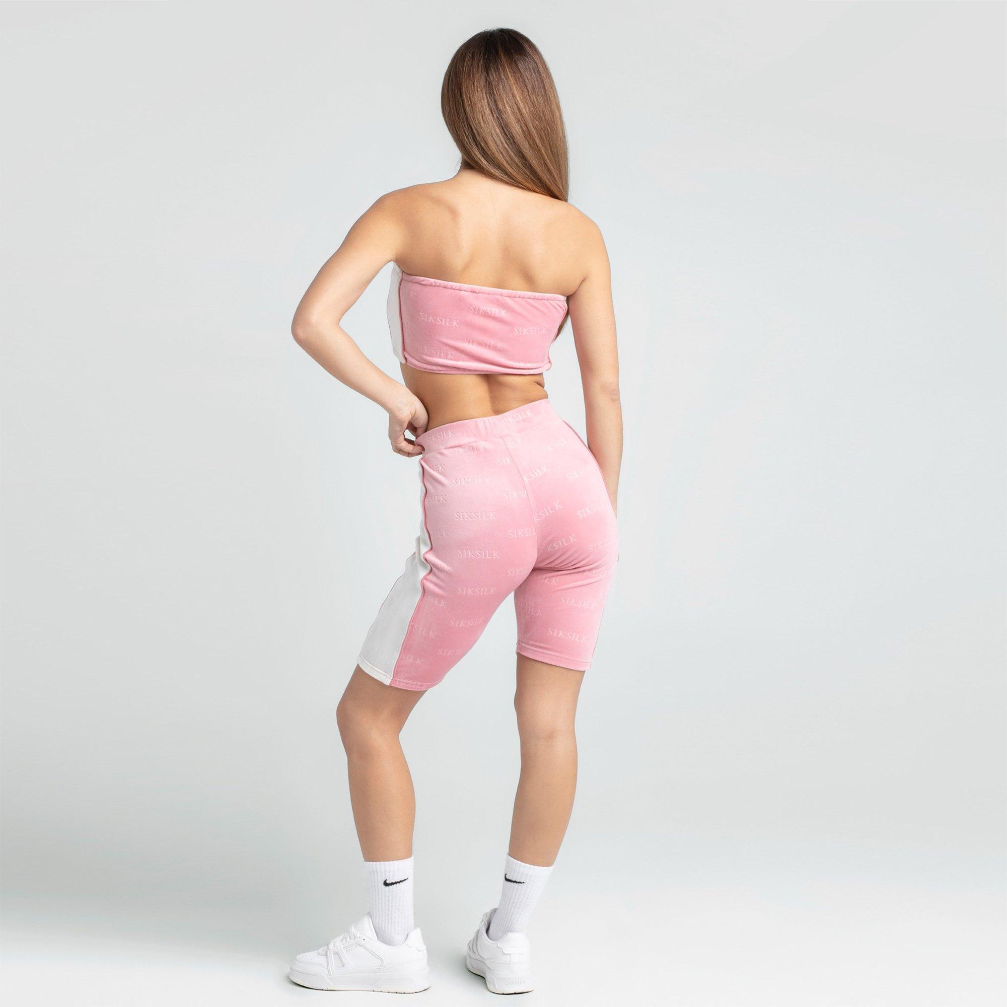 Lyserød - SikSilk - Bandeau Top - 5