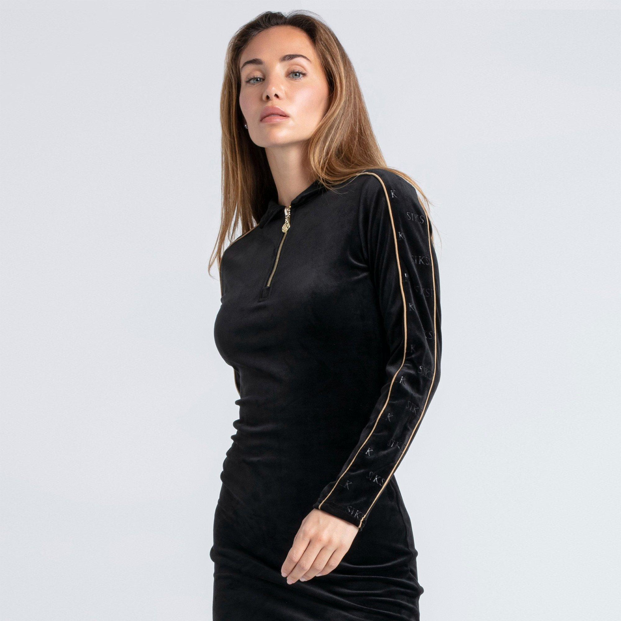Siksilk Women's Mini Bodycon Dress - Black - 6 (2XS)