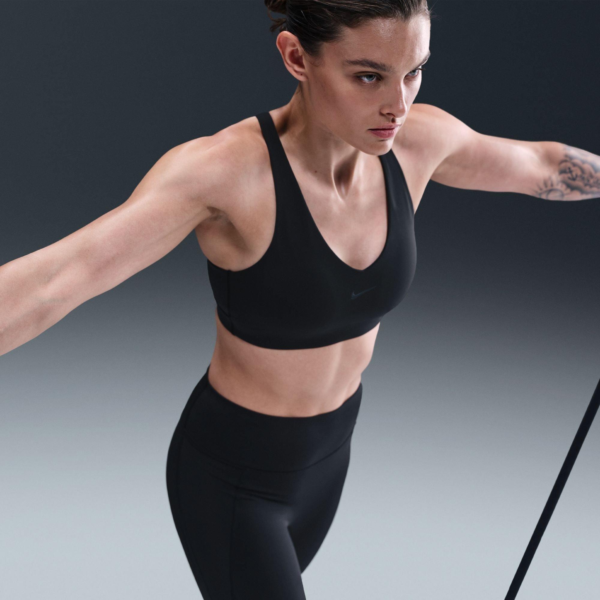 Anthracite - Nike - Nike Universa Bra Ld64 - 9