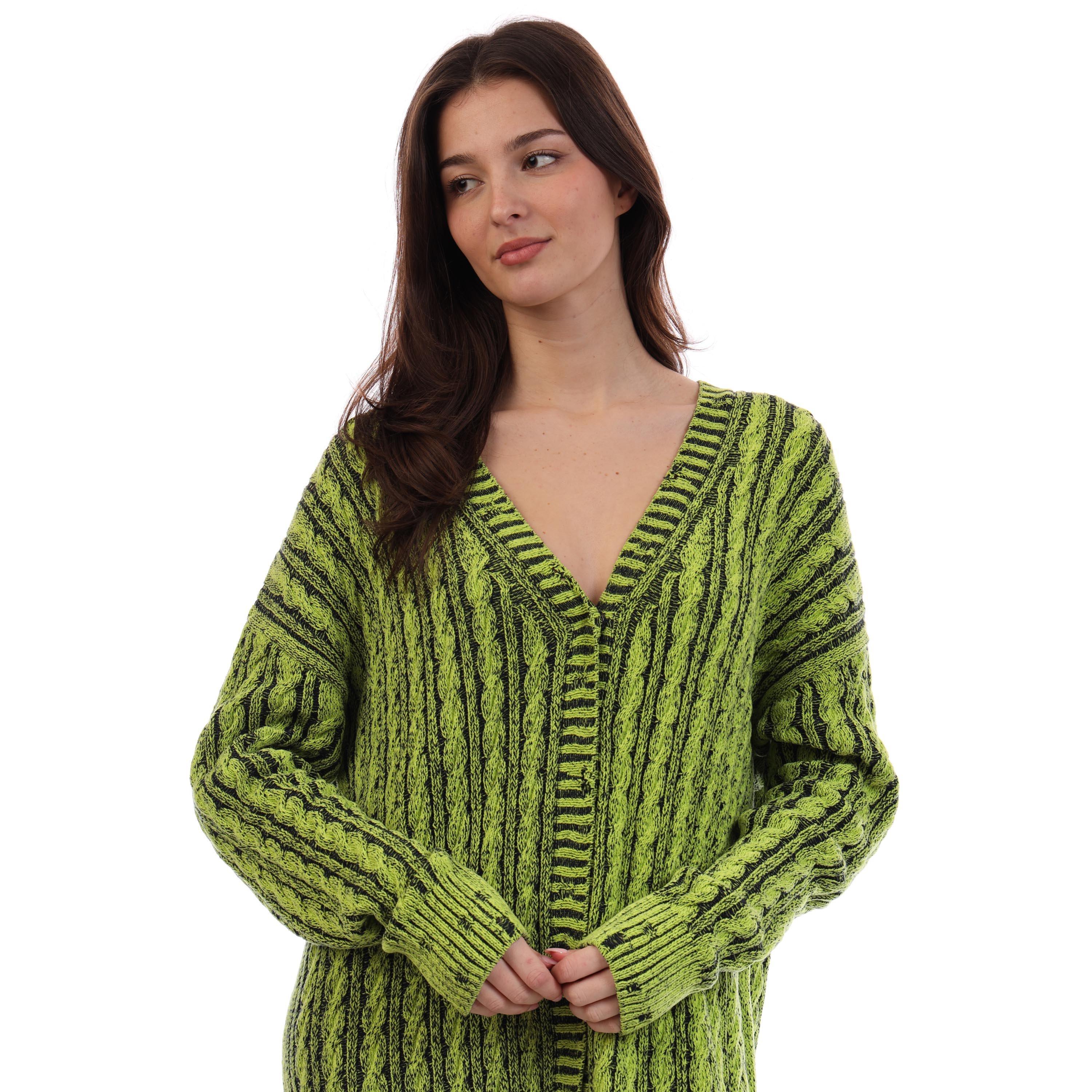 Green - Diesel - Women's Pngia Maglia Cardigan - 3
