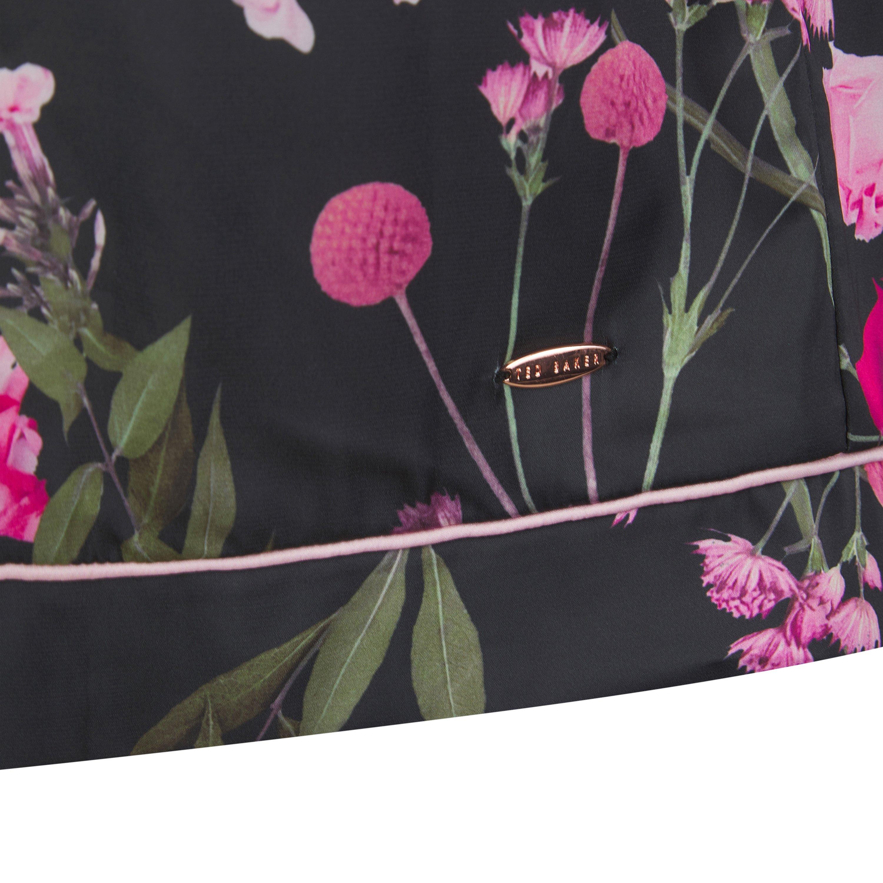 Black Floral - Ted Baker - Ted Bak Penny PJ Set Ld61 - 5