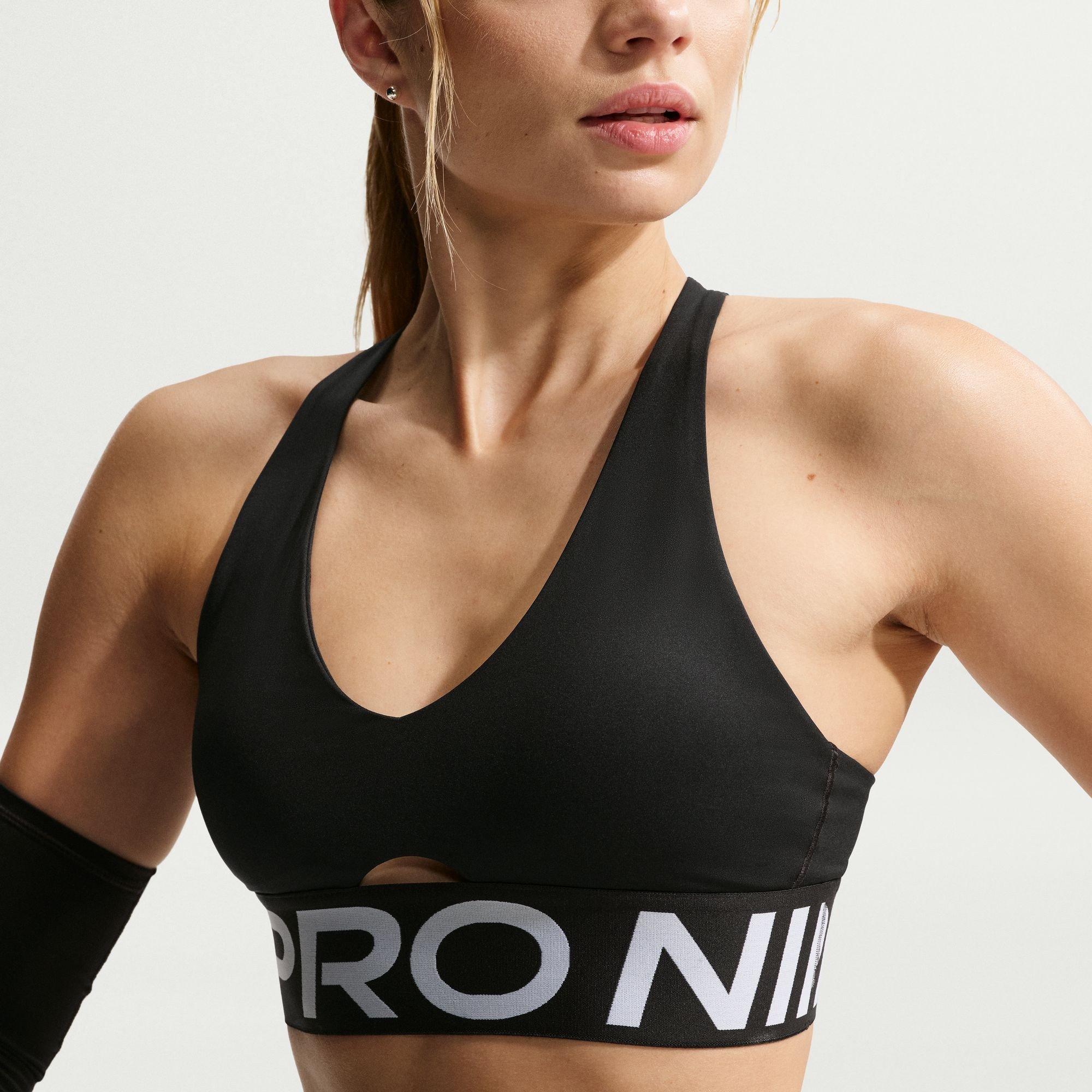 Black/White - Nike - Nike Pro Sports Bra Ld64 - 1