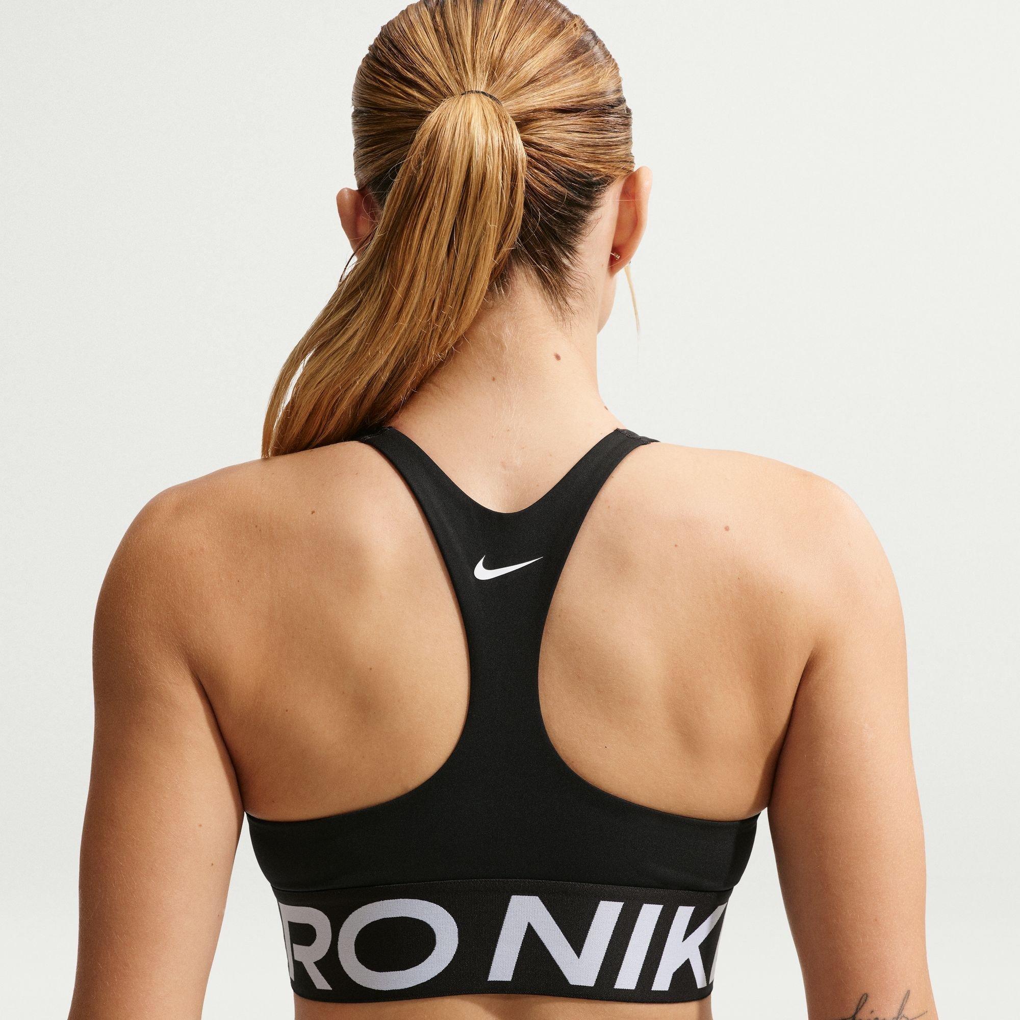 Black/White - Nike - Nike Pro Sports Bra Ld64 - 2