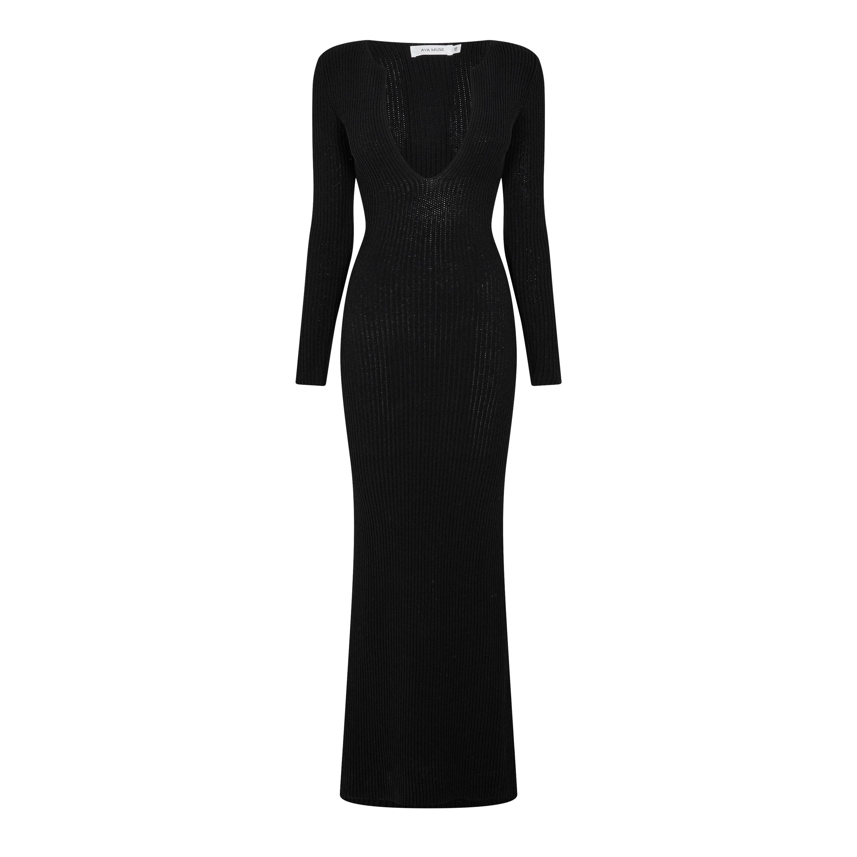 Black - Aya Muse - Women's Beru Maxi Dress - 5