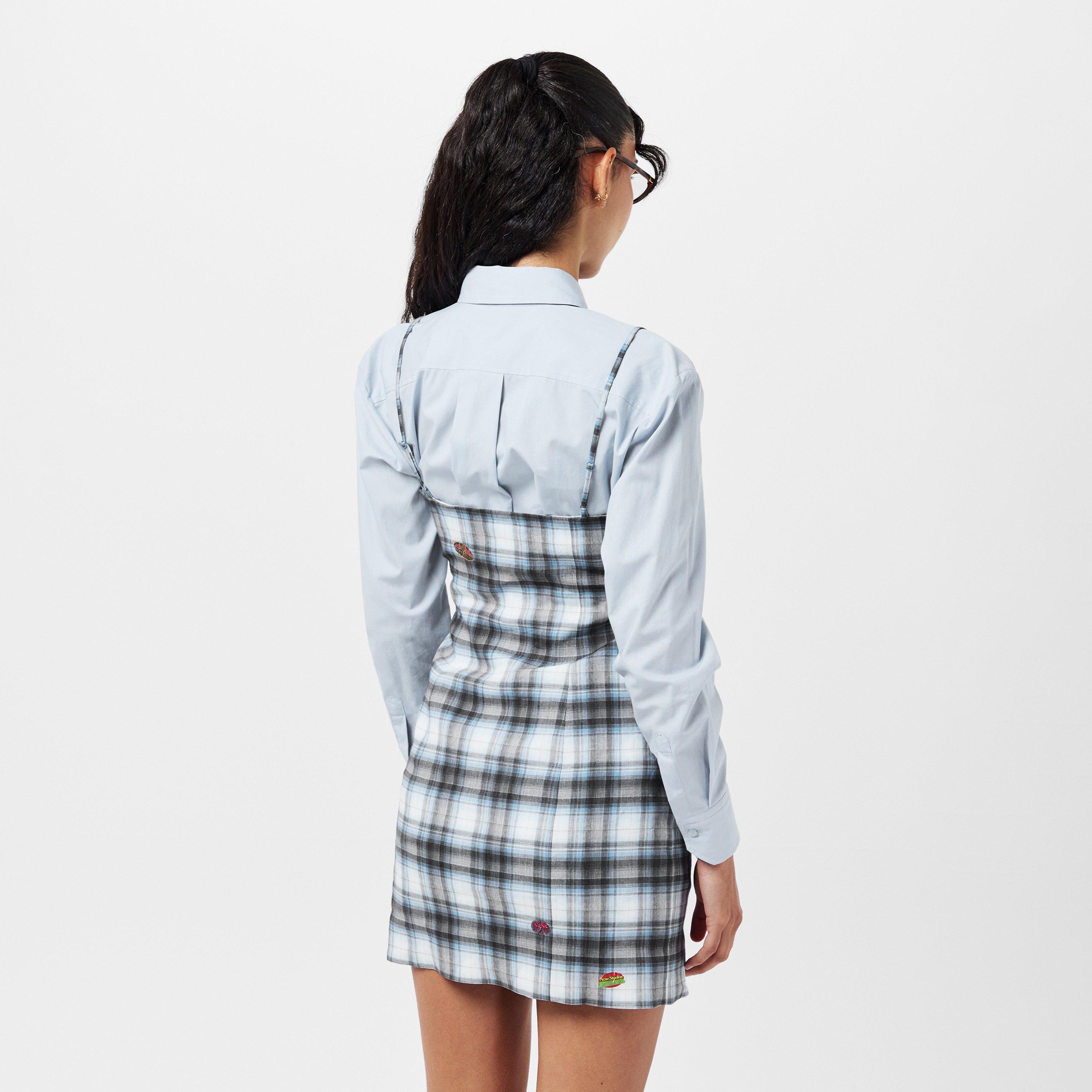 Blue/Black - Acne Studios - Women's Mini Dress - 4