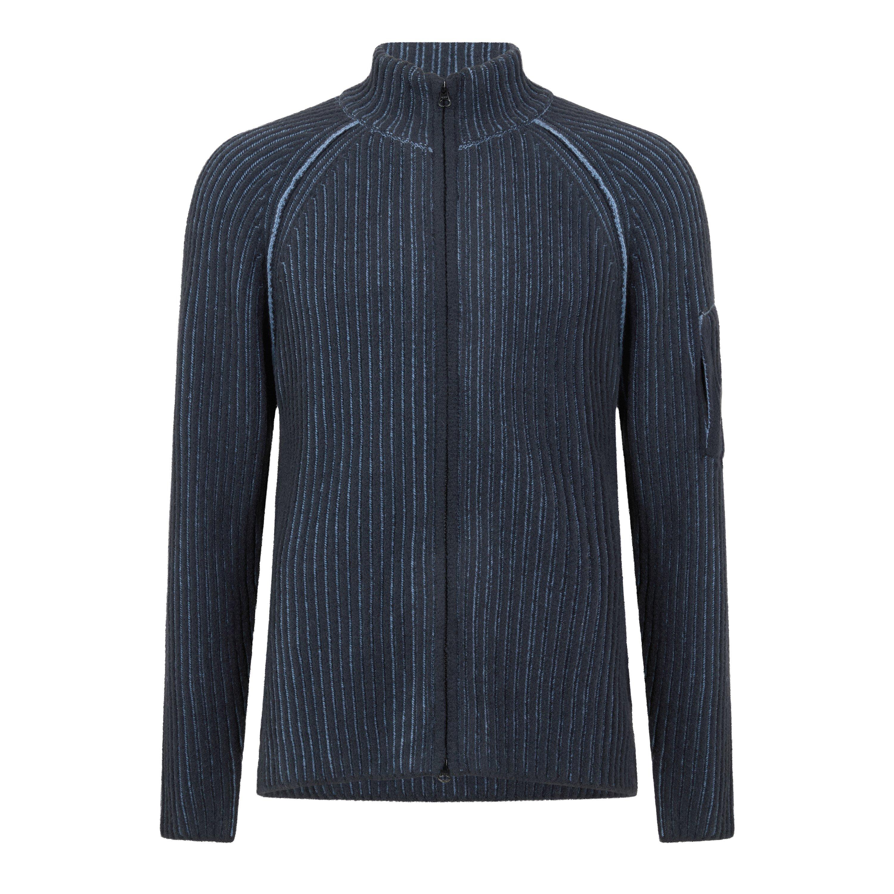 Orion Blue 871 - CP Company - CP Knit Cardigan Sn99 - 1