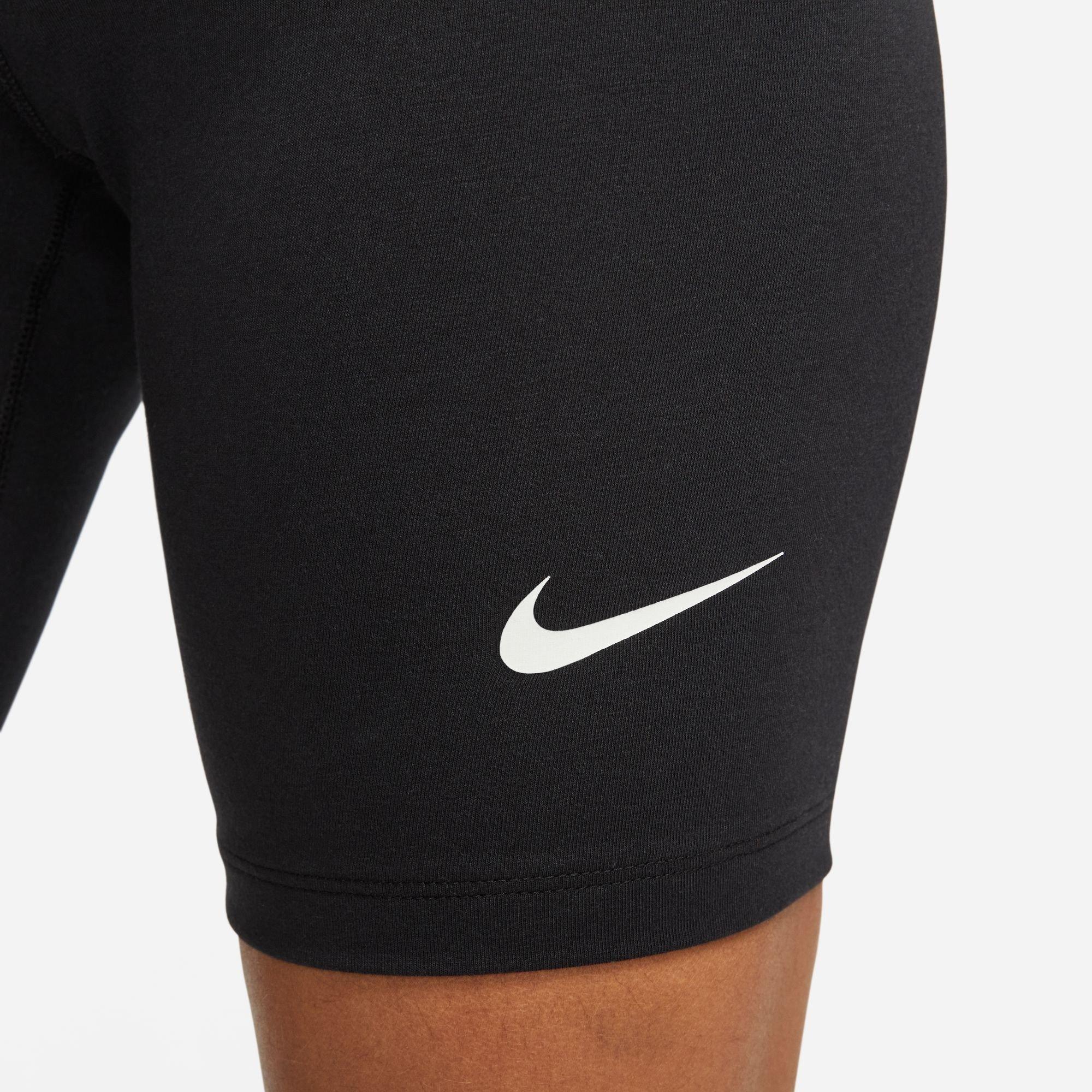 Black/Sail - Nike - Women's Classic 8 Inch Biker Cycling Shorts - 5