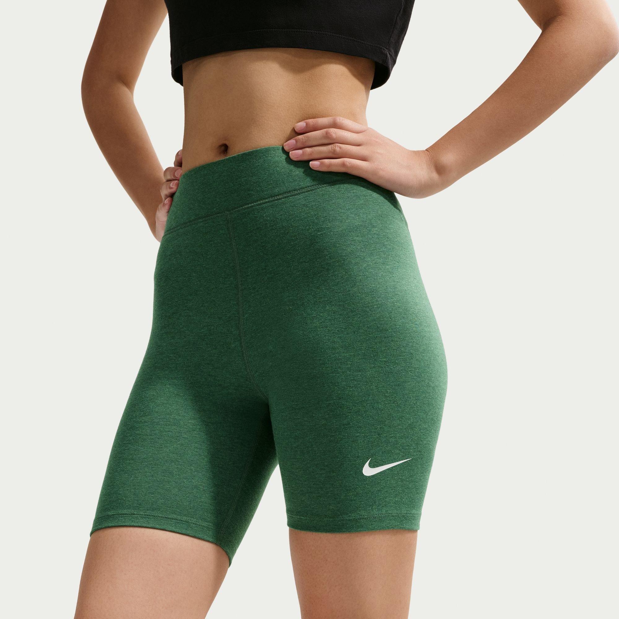 Fir/Sail - Nike - Women's Classic 8 Inch Biker Cycling Shorts - 1