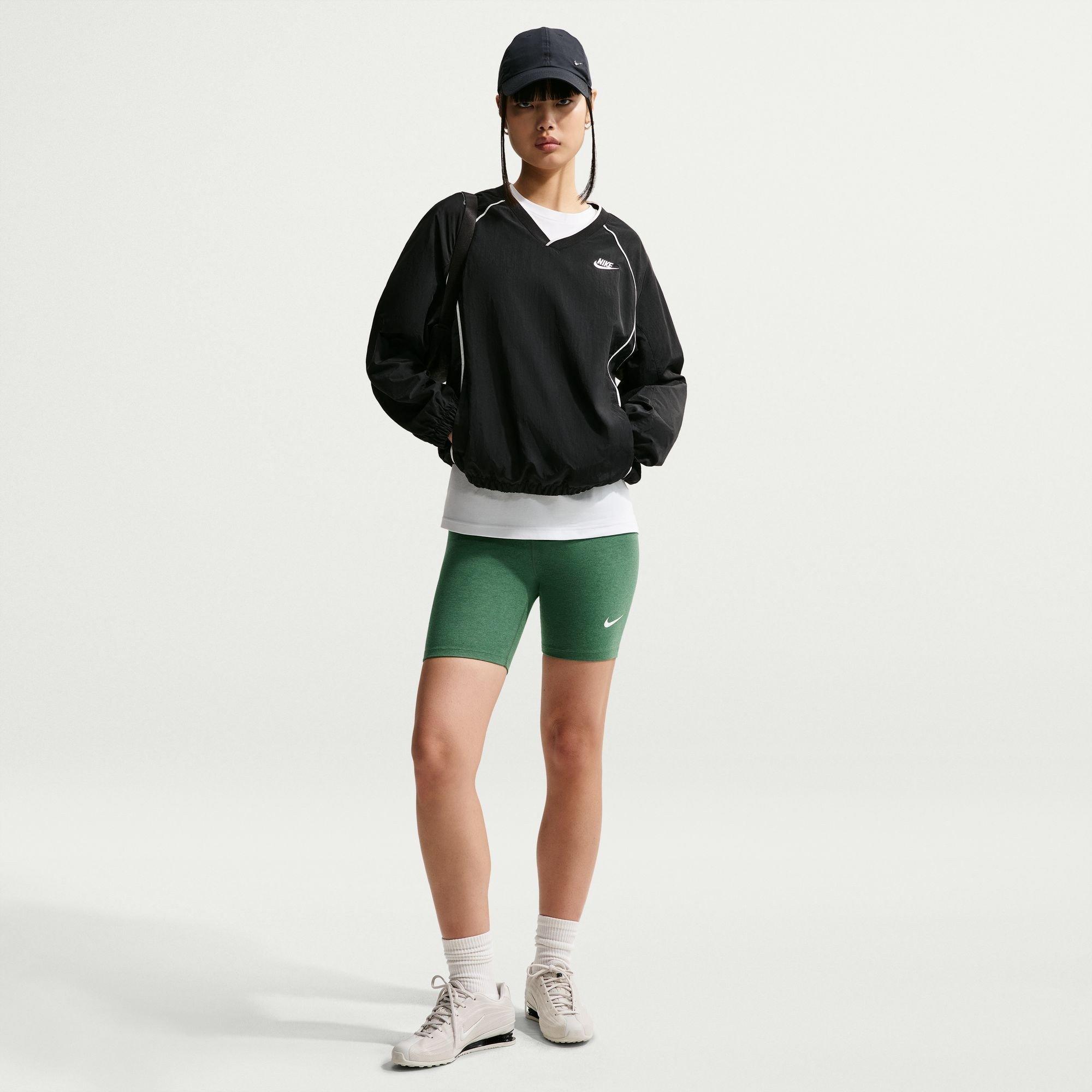 Fir/Sail - Nike - Women's Classic 8 Inch Biker Cycling Shorts - 4