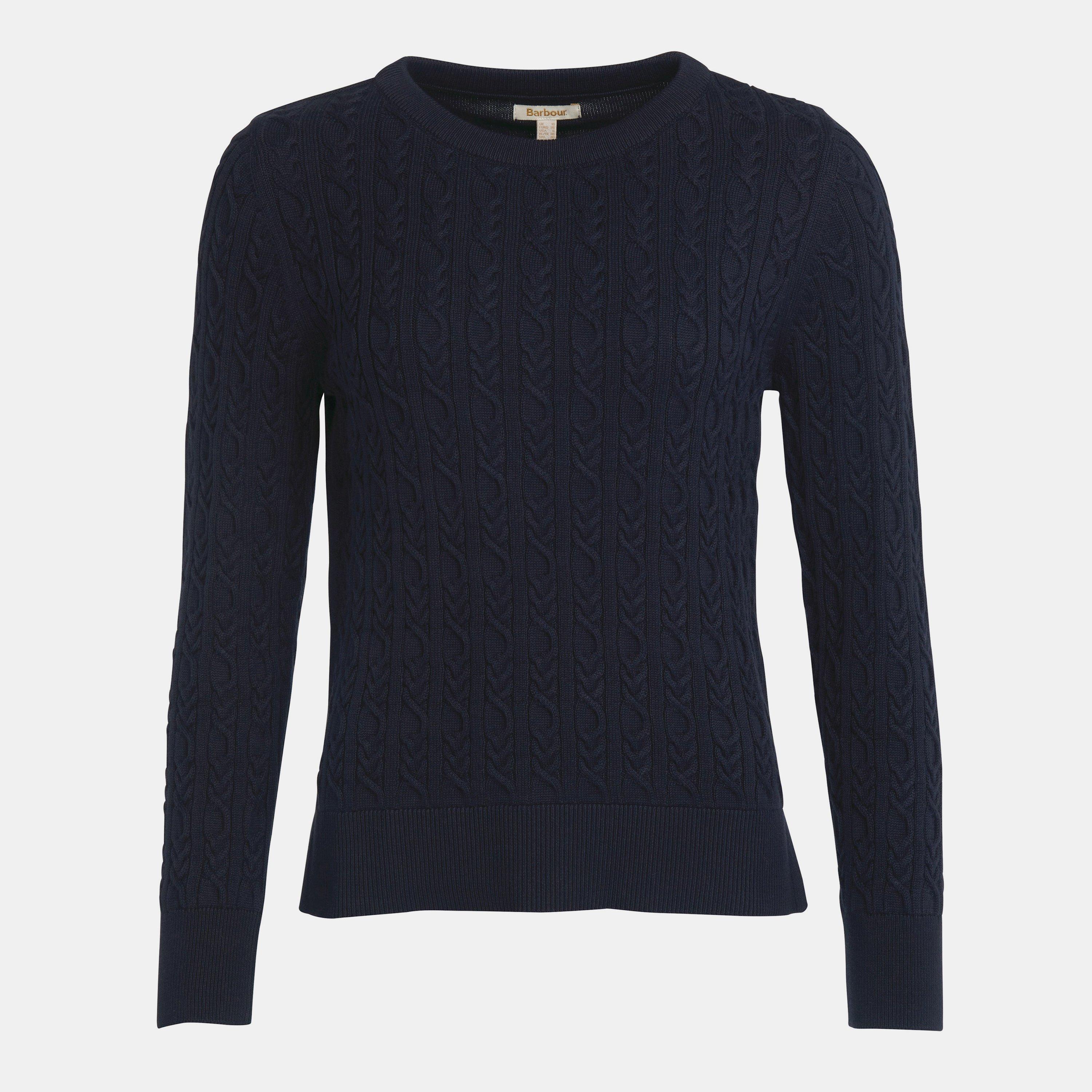 Navy - Barbour - Hampton Knit Sweater - 1